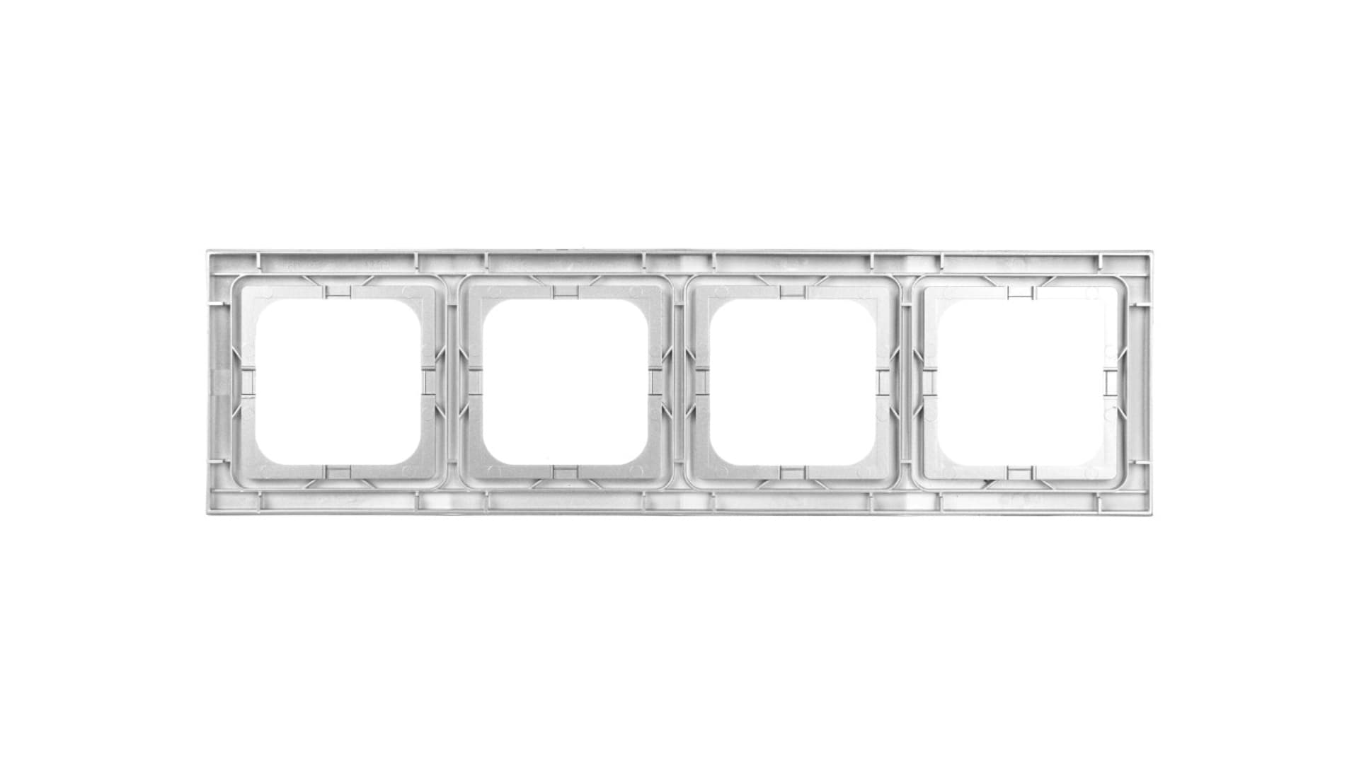 

AS Ramka poczwórna srebro R-4G/18