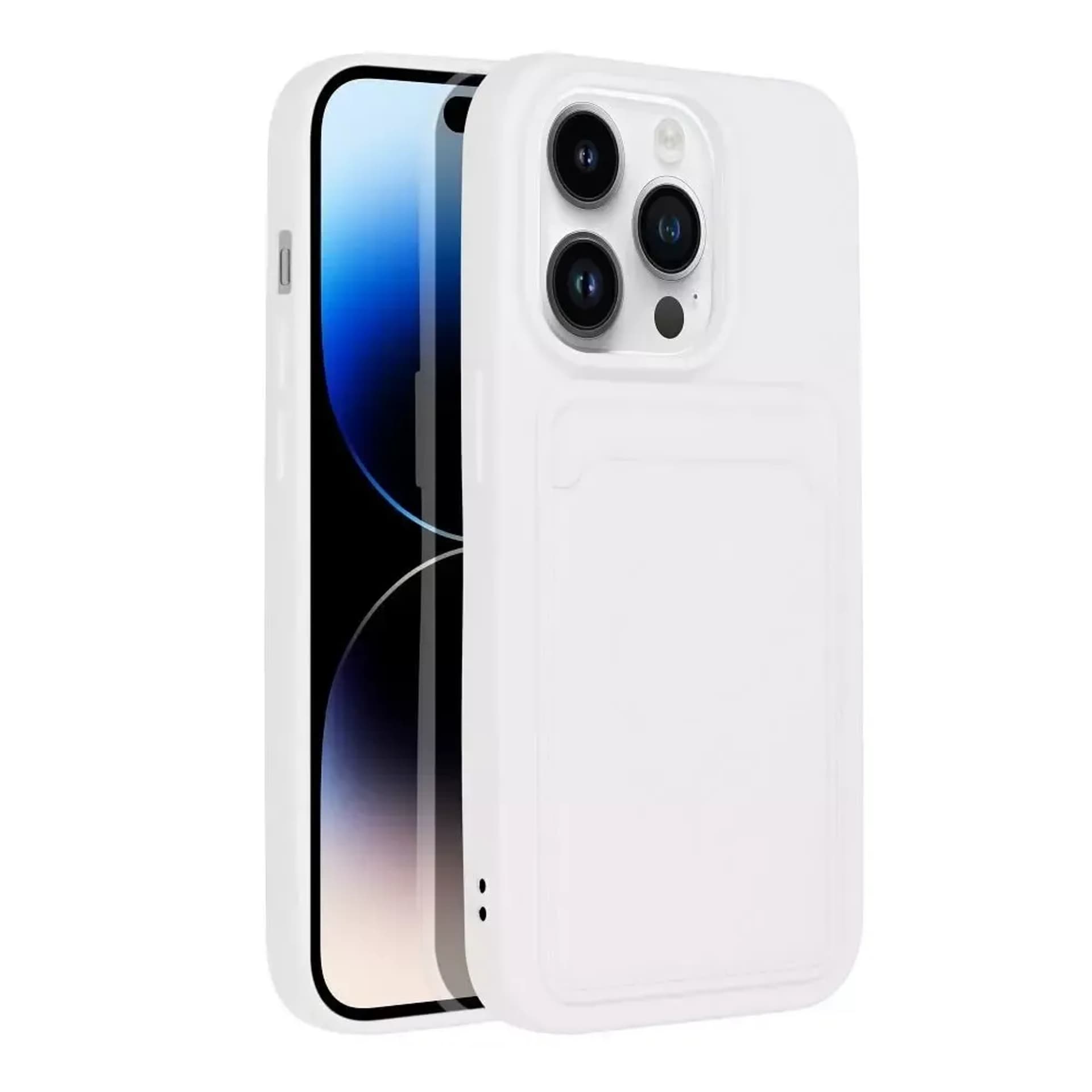 

Futerał CARD CASE do IPHONE 14 PRO biały