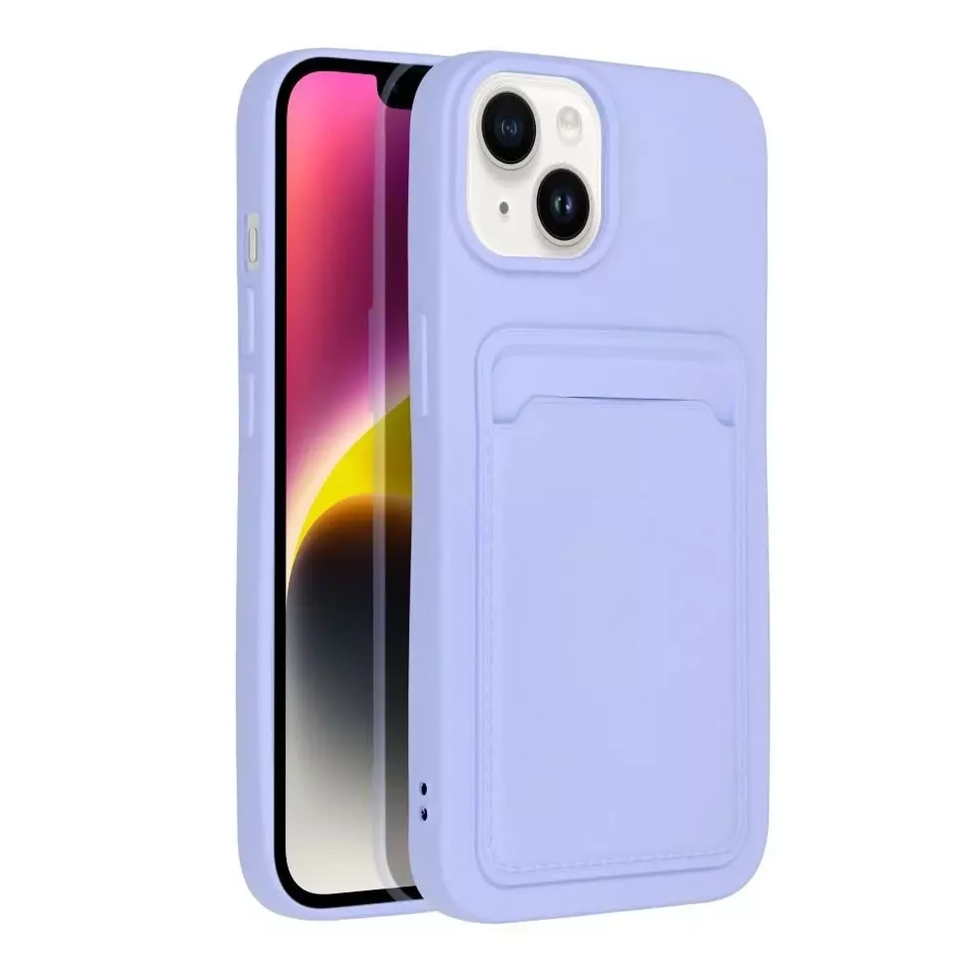 

Futerał CARD CASE do IPHONE 14 fioletowy