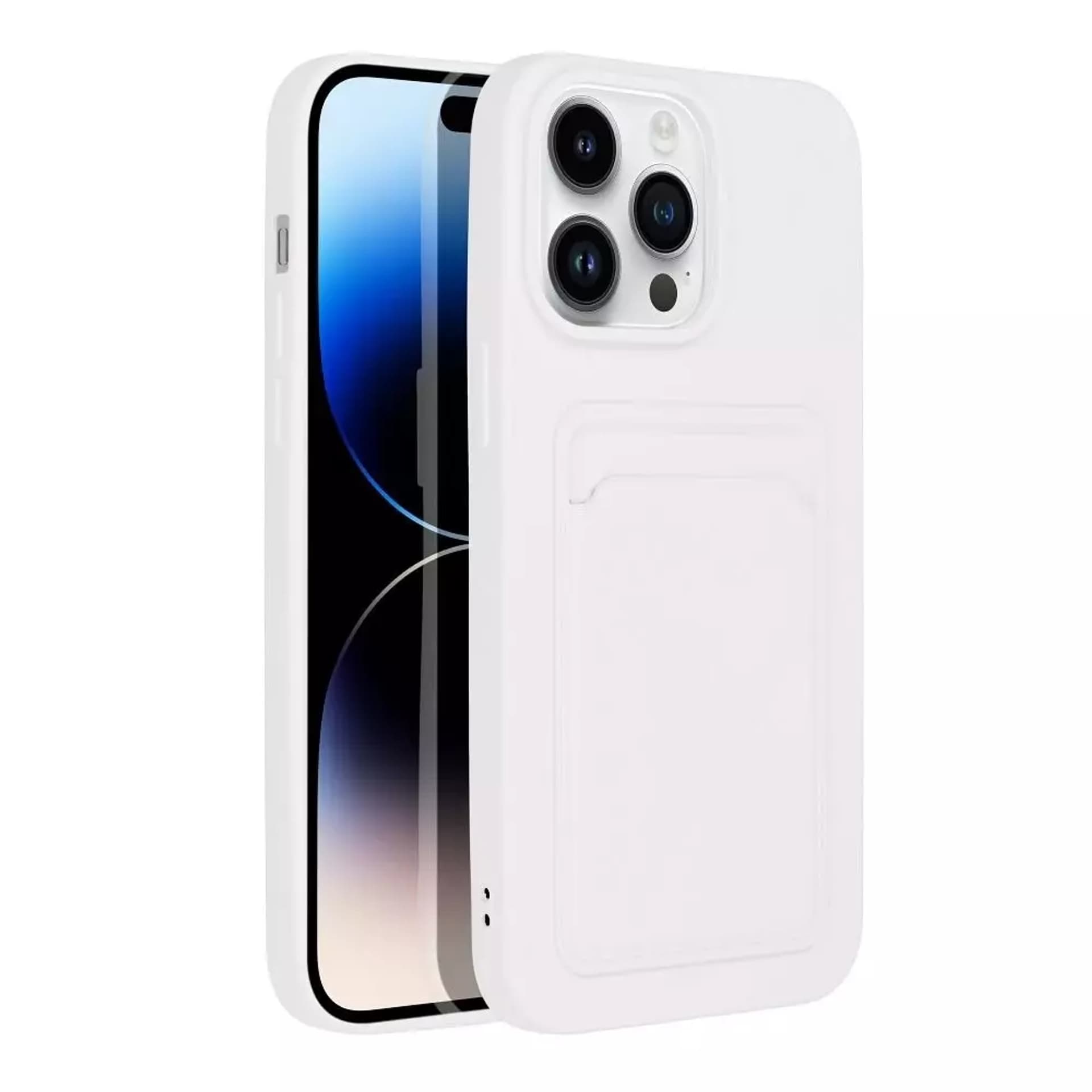 

Futerał CARD CASE do IPHONE 14 PRO MAX biały