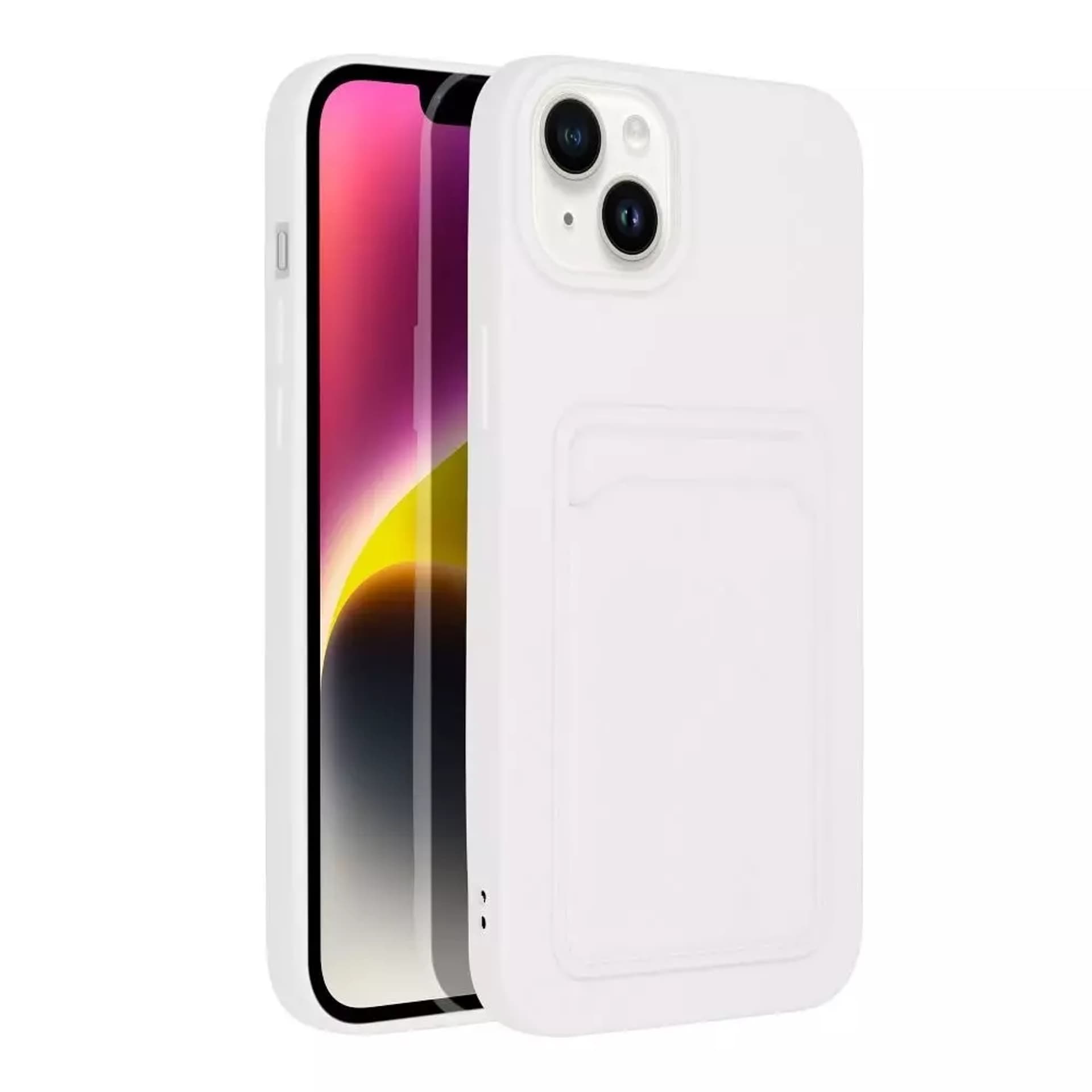 

Futerał CARD CASE do IPHONE 14 PLUS biały