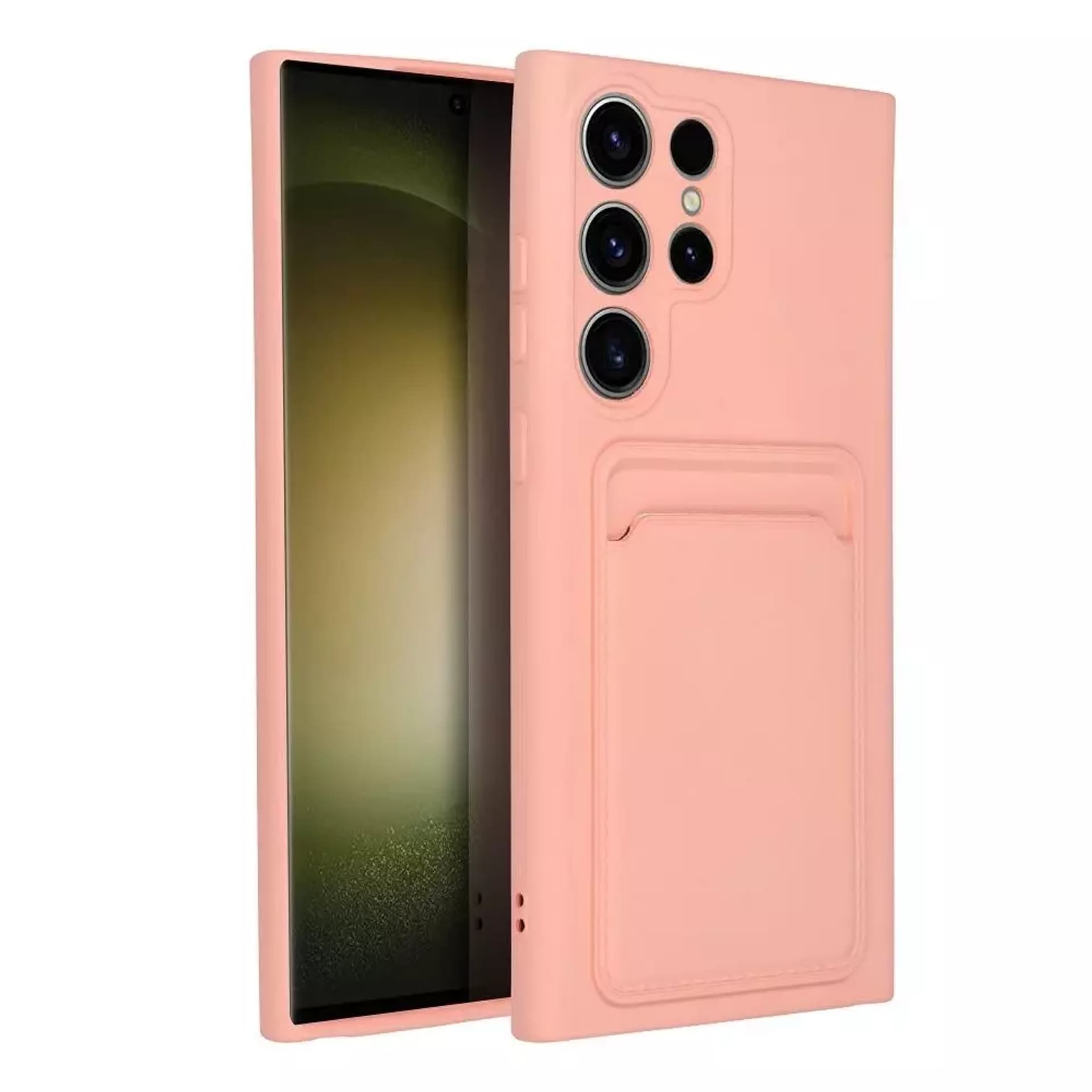 

Futerał CARD CASE do SAMSUNG S23 Ultra różowy