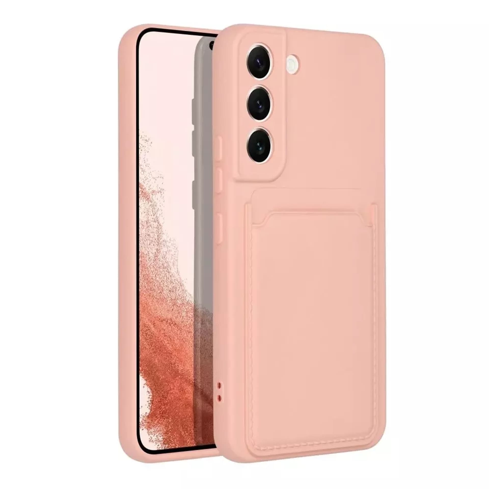 

Futerał CARD CASE do SAMSUNG A53 5G różowy