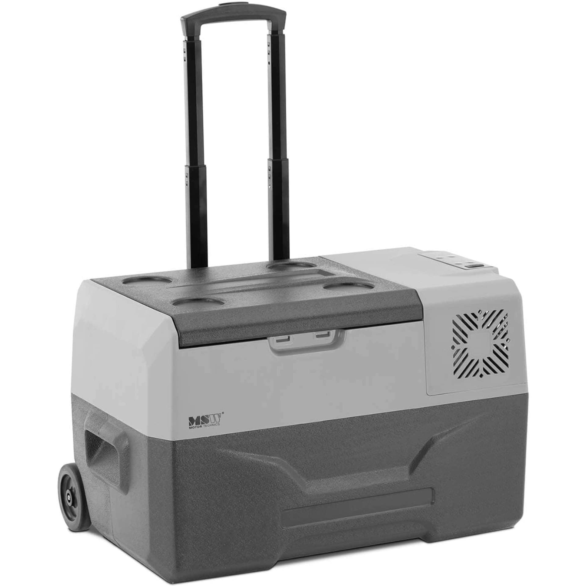 

Lodówka samochodowa turystyczna na kółkach z funkcją mrożenia 12/24 V DC/AC 60 W 30 l