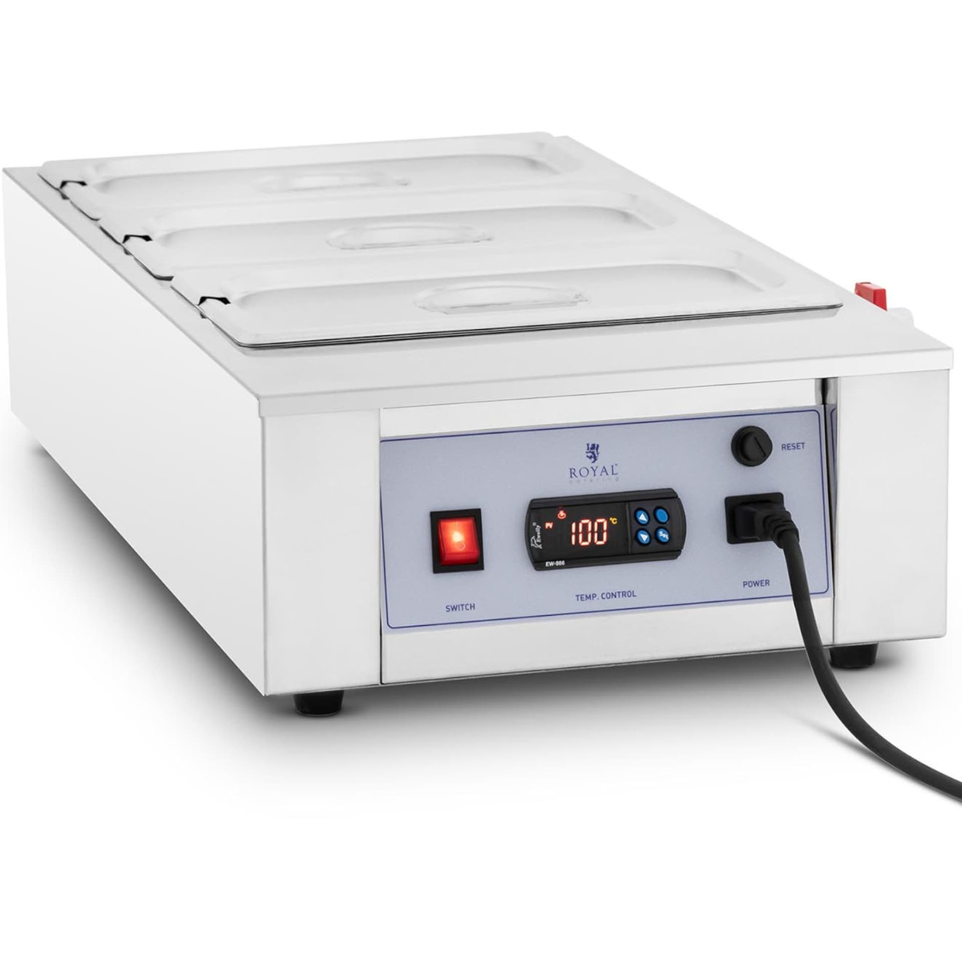 

Podgrzewacz do czekolady sosów polew elektryczny 3 x 3.2 l 1500 W