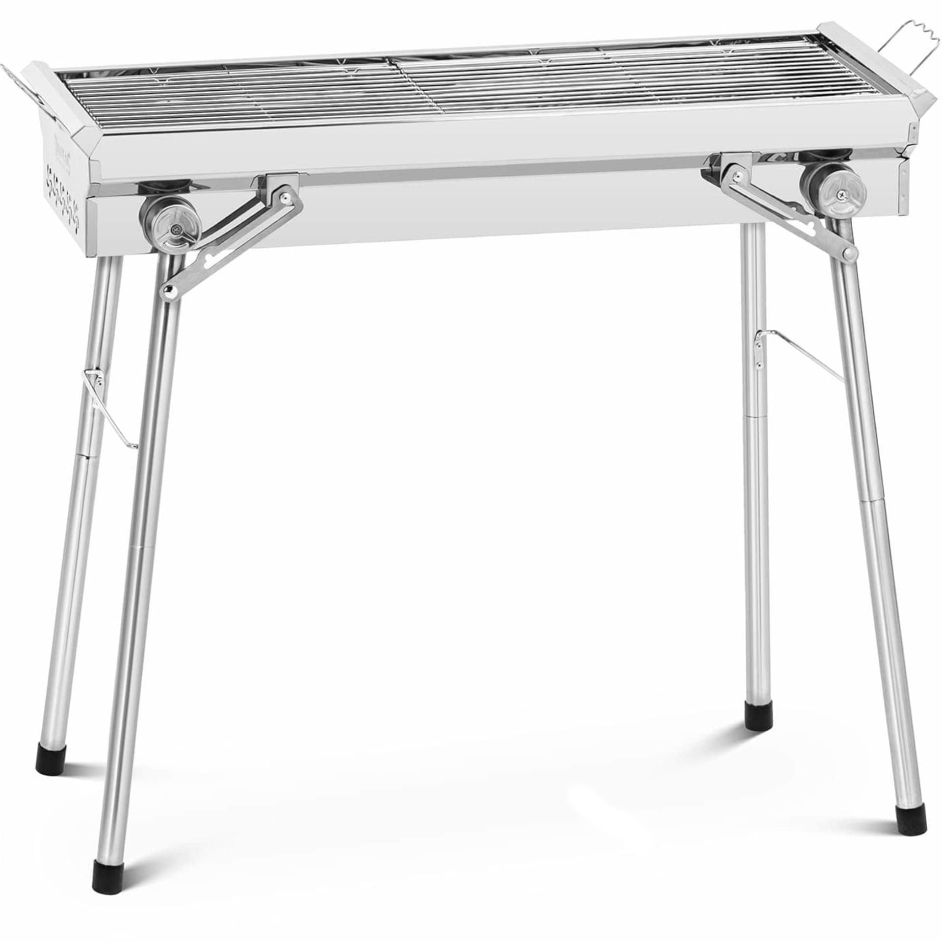 

Grill węglowy składany z rusztem 43 x 25 cm STAL