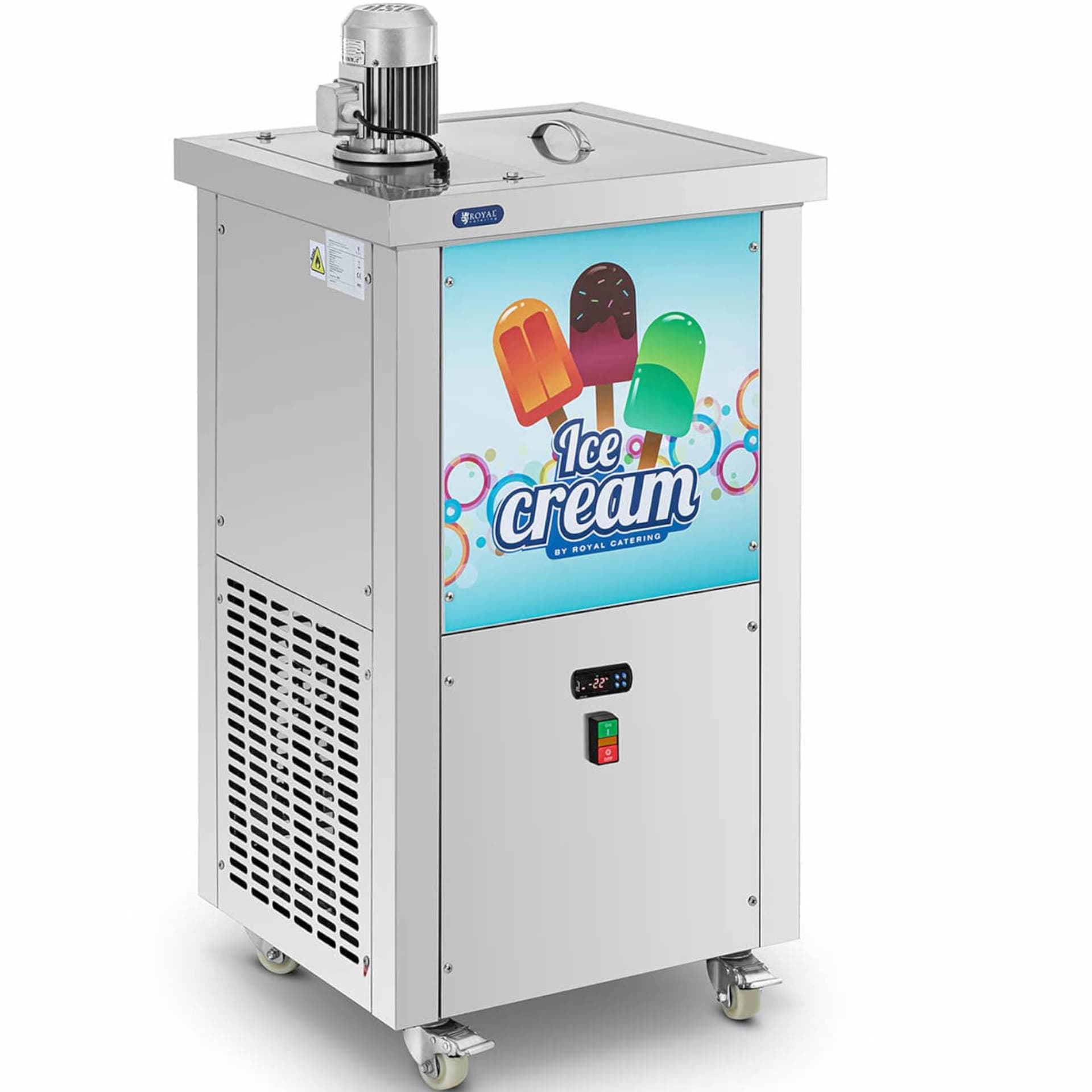 

Maszyna do produkcji lodów na patyku 3000 szt./ dzień 1100 W