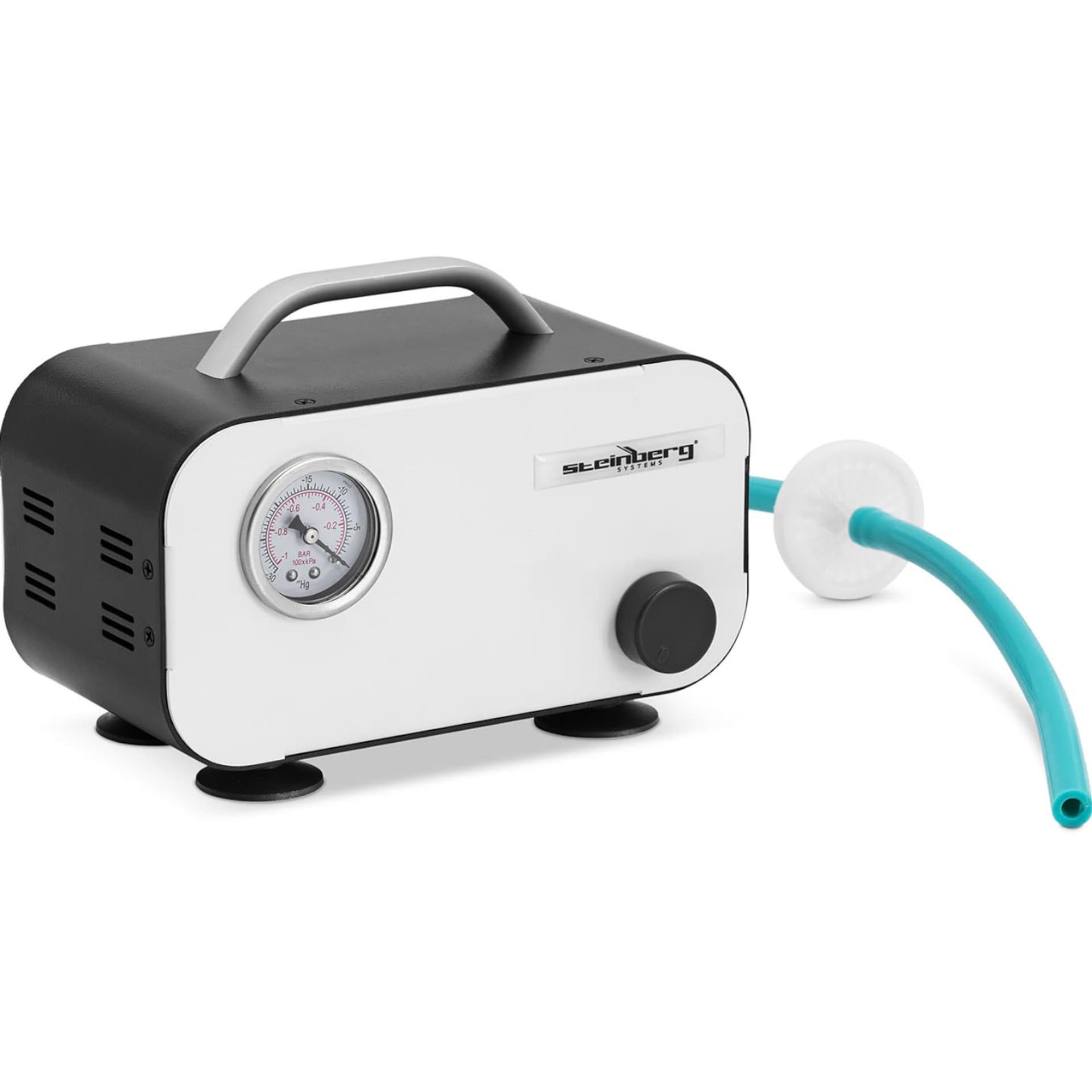 

Pompa próżniowa laboratoryjna z manometrem bezolejowa 15 l/min 30 W
