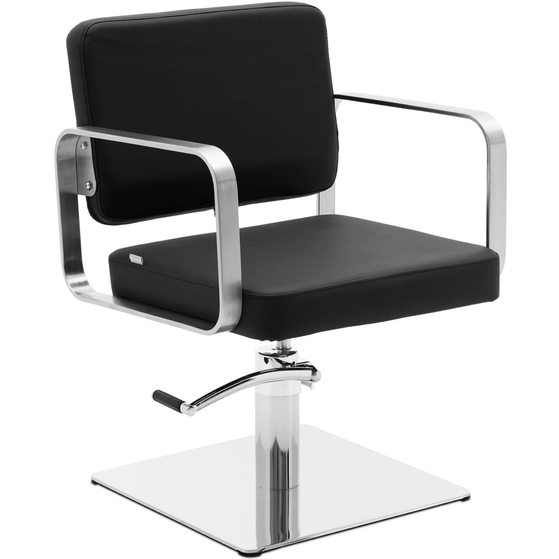 

Fotel fryzjerski barberski kosmetyczny wys. 46-61 cm PLYMOUTH - czarny