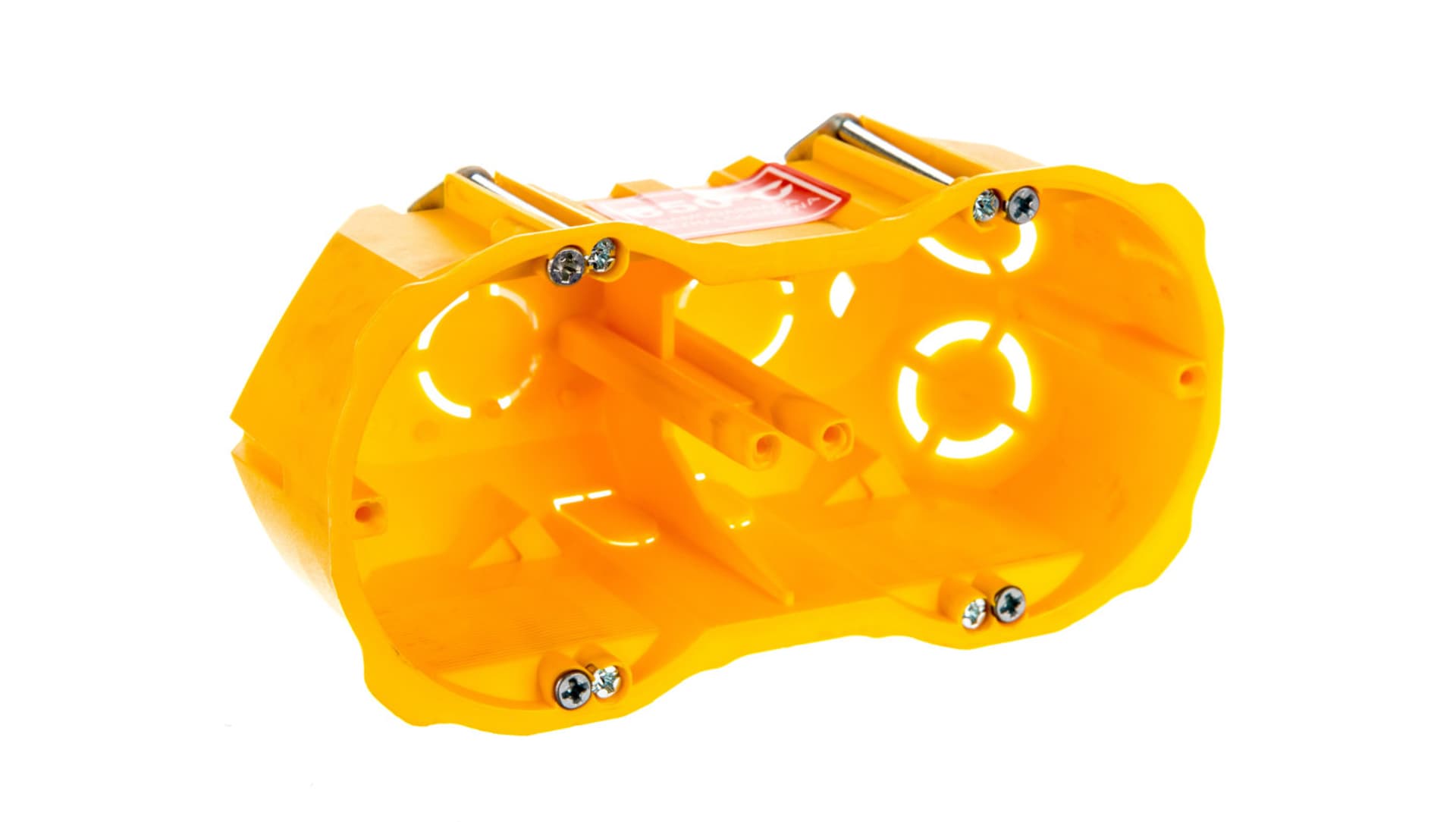 

Puszka p/t PK-2x60 głęboka karton-gips bezhalogenowa samogasnąca żółta 0286-00N