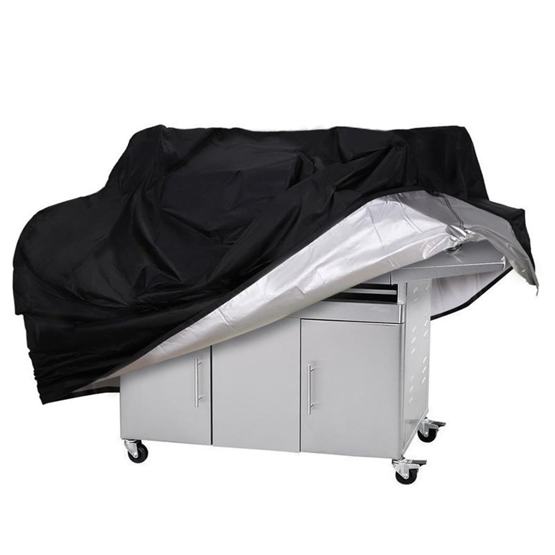 

Wodoodporny pokrowiec na grilla, pokrowiec na rower, motor, meble ogrodowe plandeka osłona XXL czarny