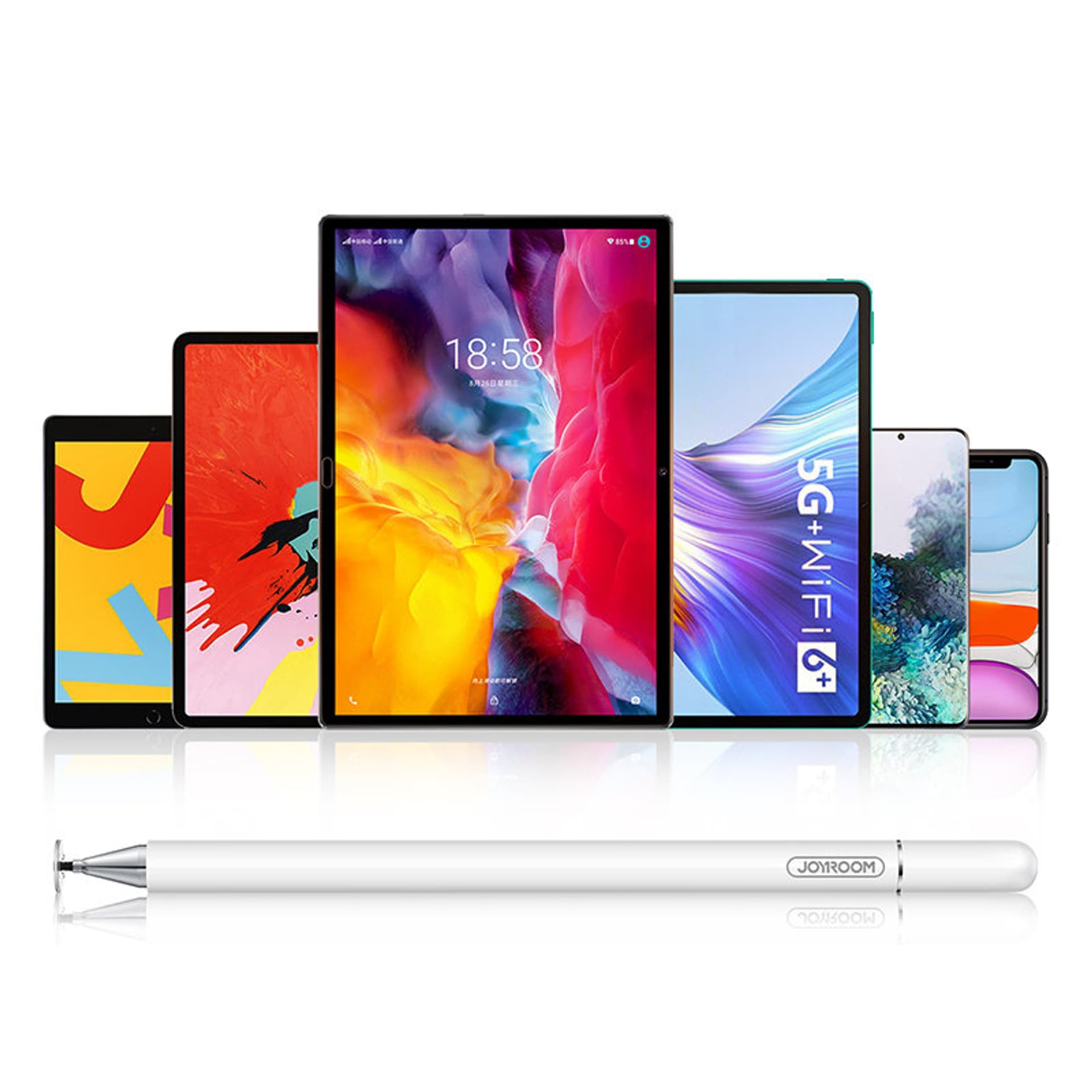 

Joyroom Excellent Series pasywny pojemnościowy stylus rysik do smartfona / tabletu ciemnoszary (JR-BP560S)