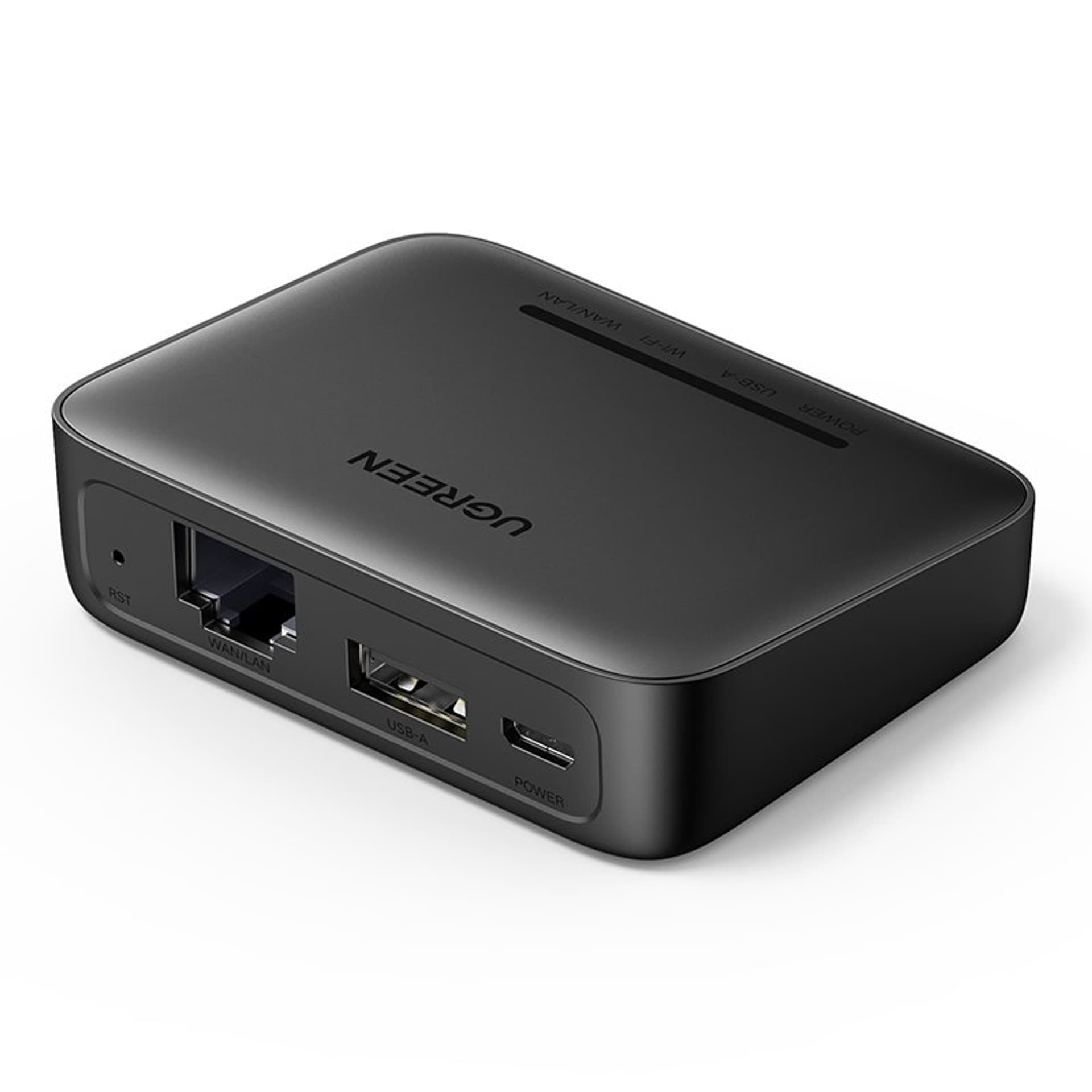 

Ugreen zewnętrzna karta sieciowa adapter do drukarki czarny (CM428)