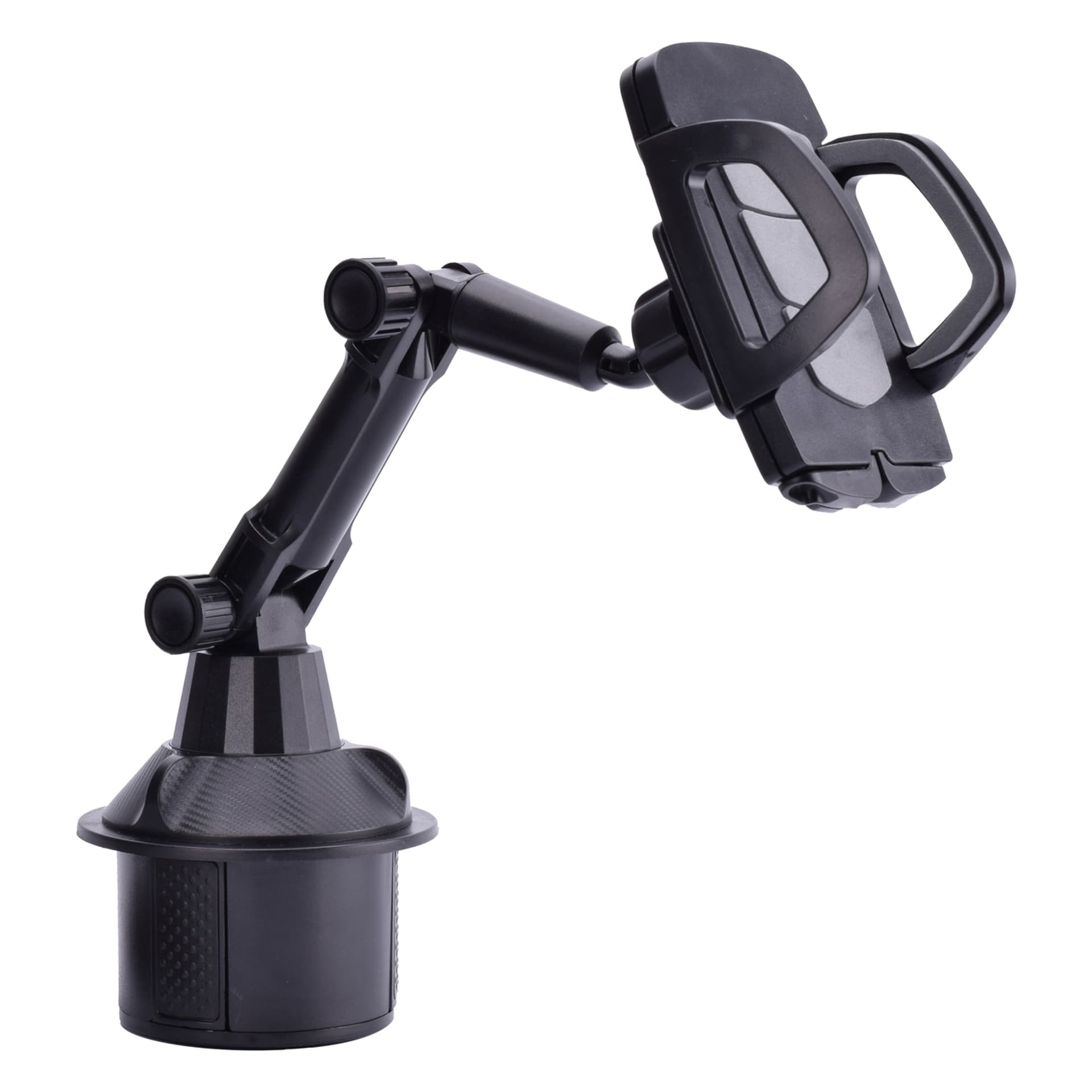 

Uchwyt samochodowy do smartfona do miejsca na kubek cup holder czarny