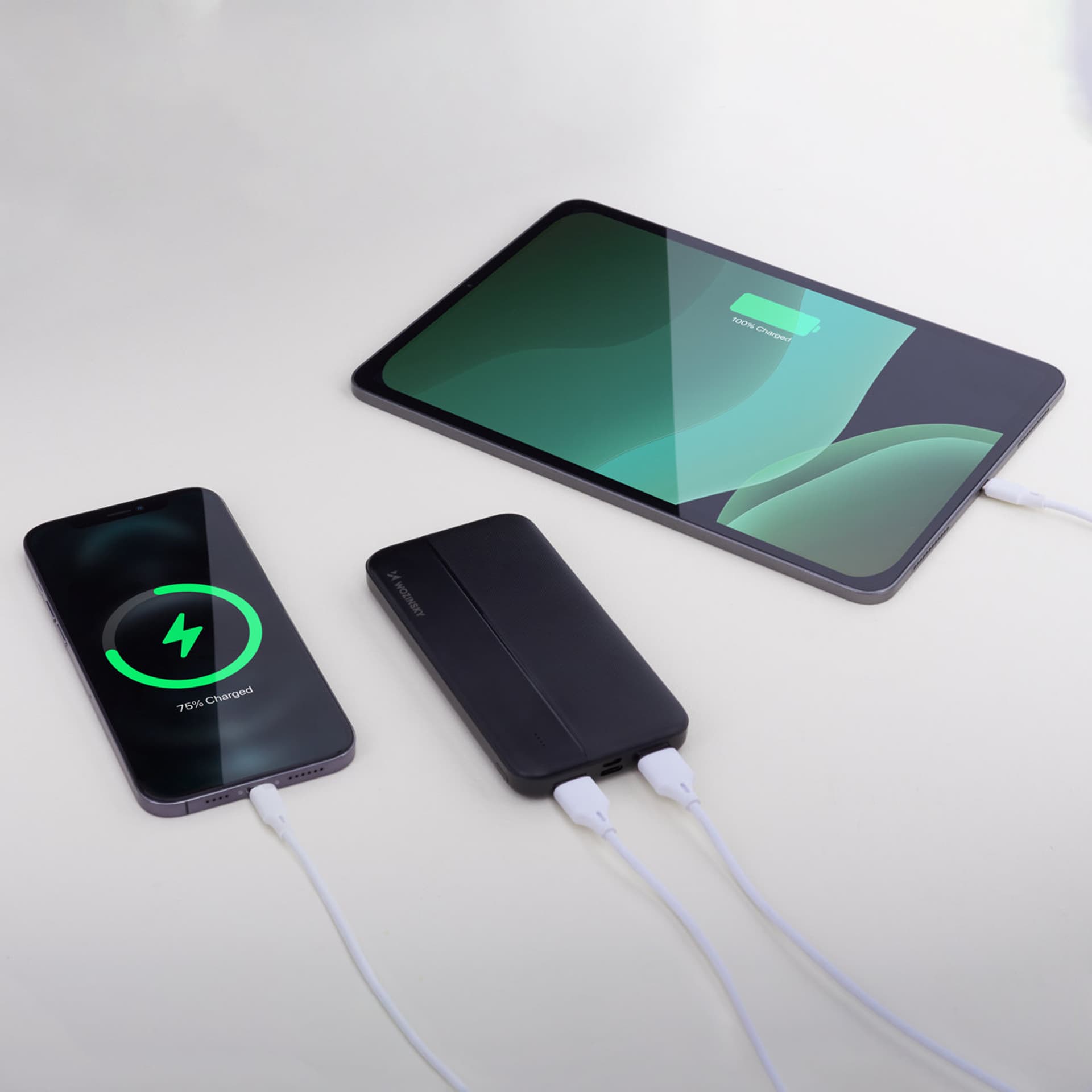 

Wozinsky powerbank 10000mAh 2 x USB czarny (WPBBK1)