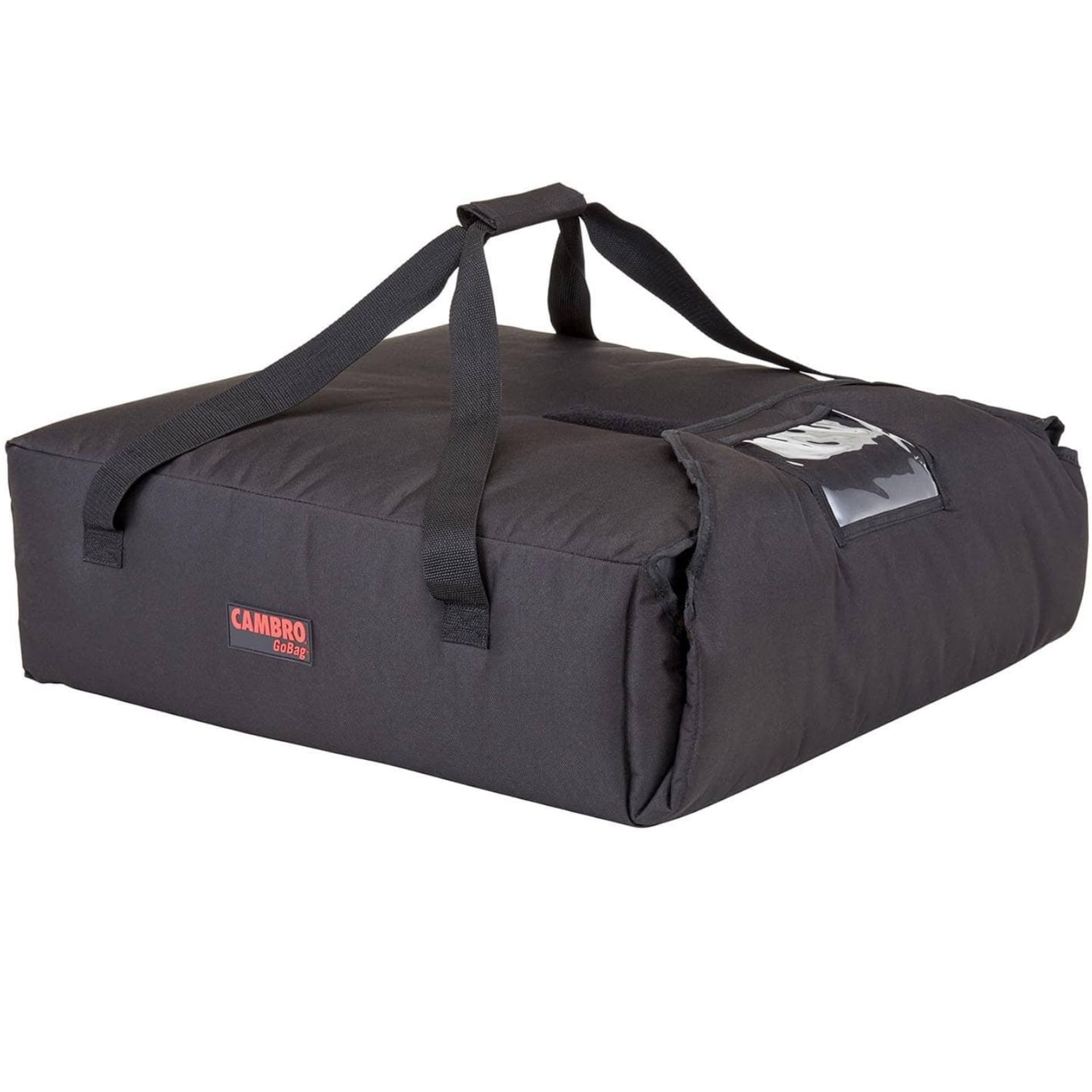 

Torba termiczna dostawcza do transportu 2-3 pudełek pizzy 43 x 55 x 16.5 cm - czarna