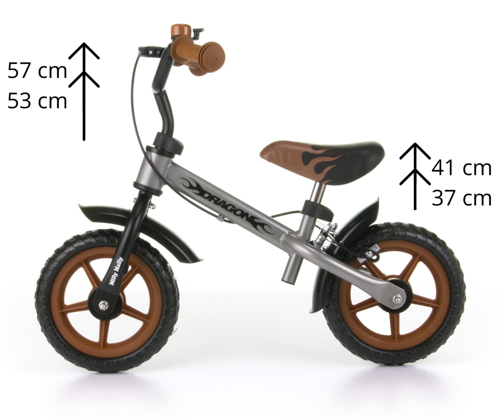 

Rowerek Biegowy Dragon z hamulcem Classic