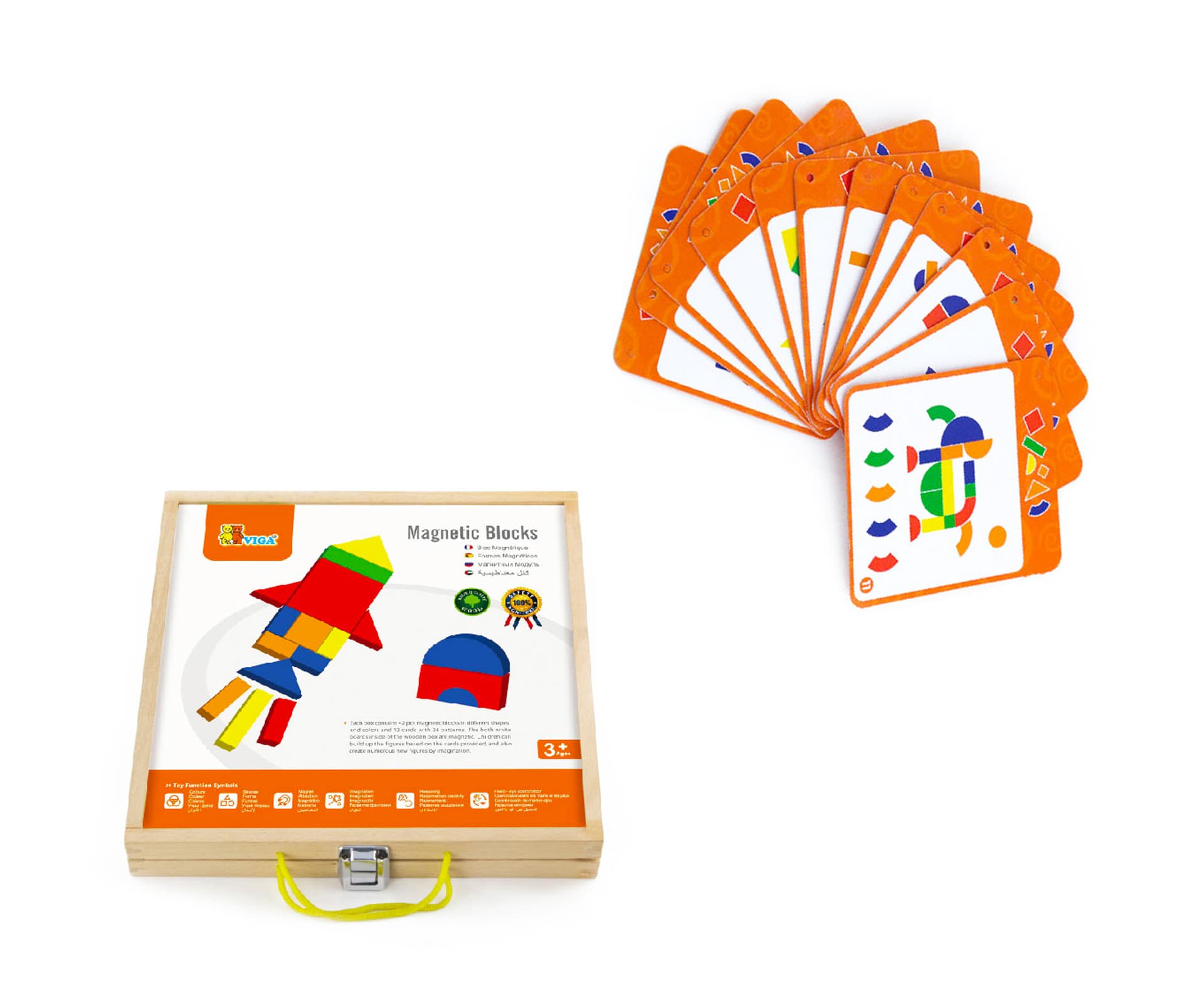 

Viga 59687 Magnetyczna układanka w walizce