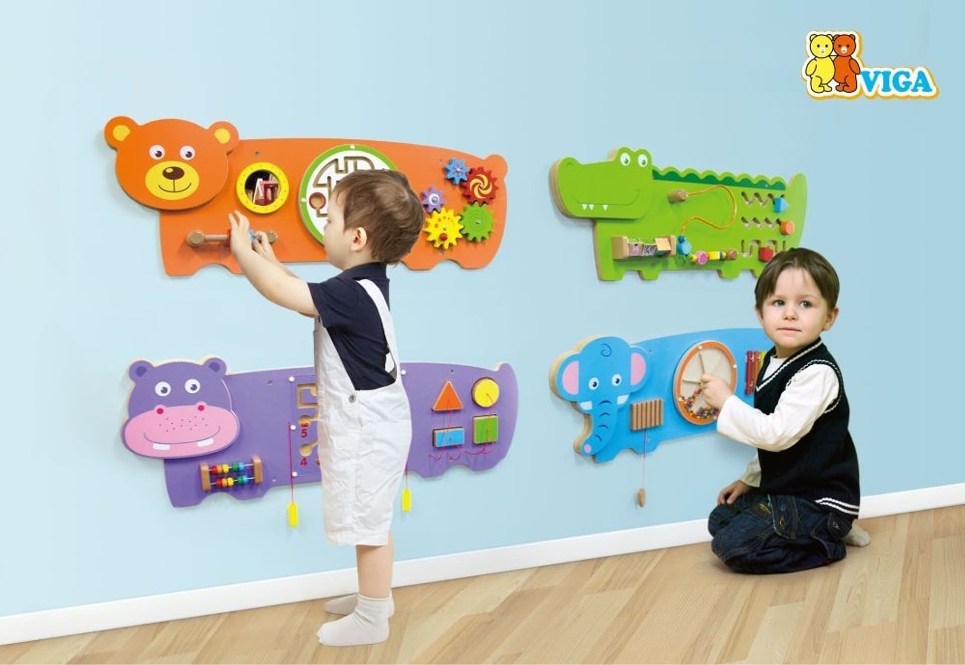 

Viga 50472 Sensoryczna tablica manipulacyjna - słoń