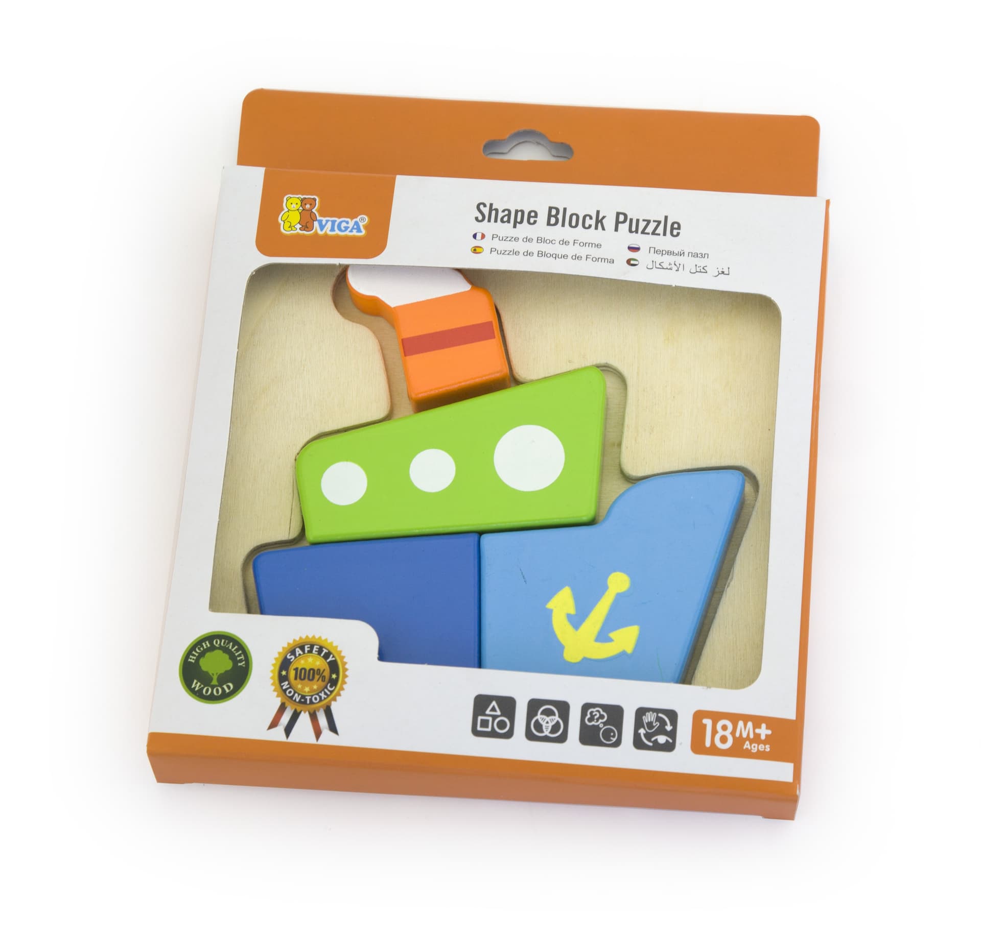 

Viga 50171 Pierwsze puzzle maluszka - Statek