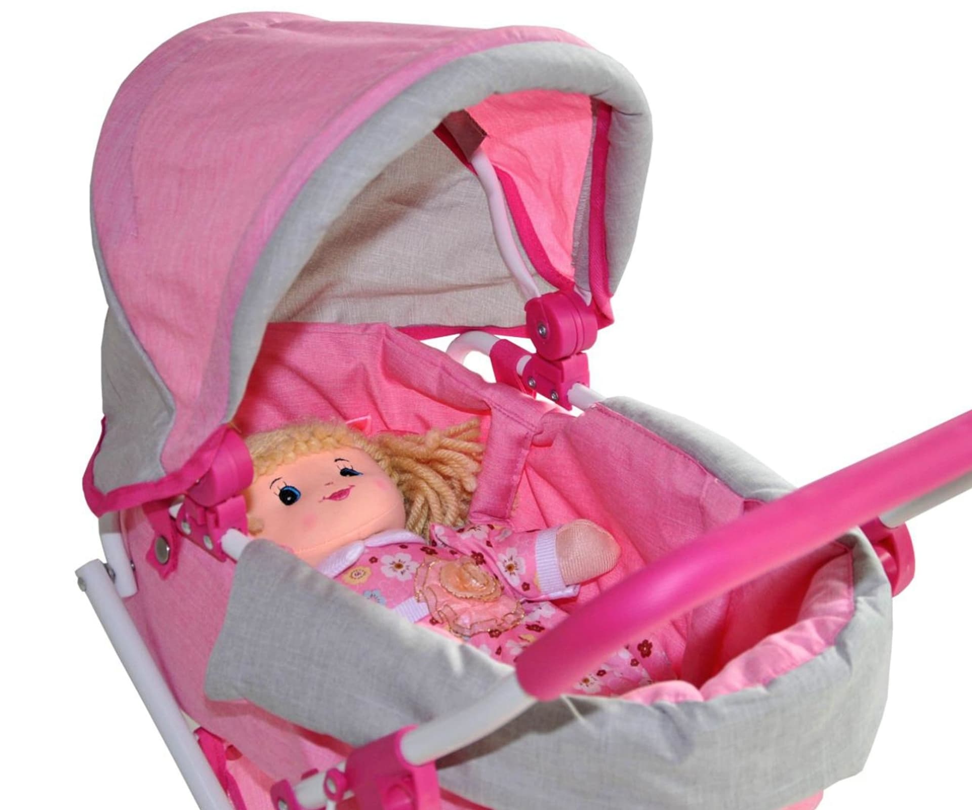 

Wózek dla lalek Alice Prestige Pink