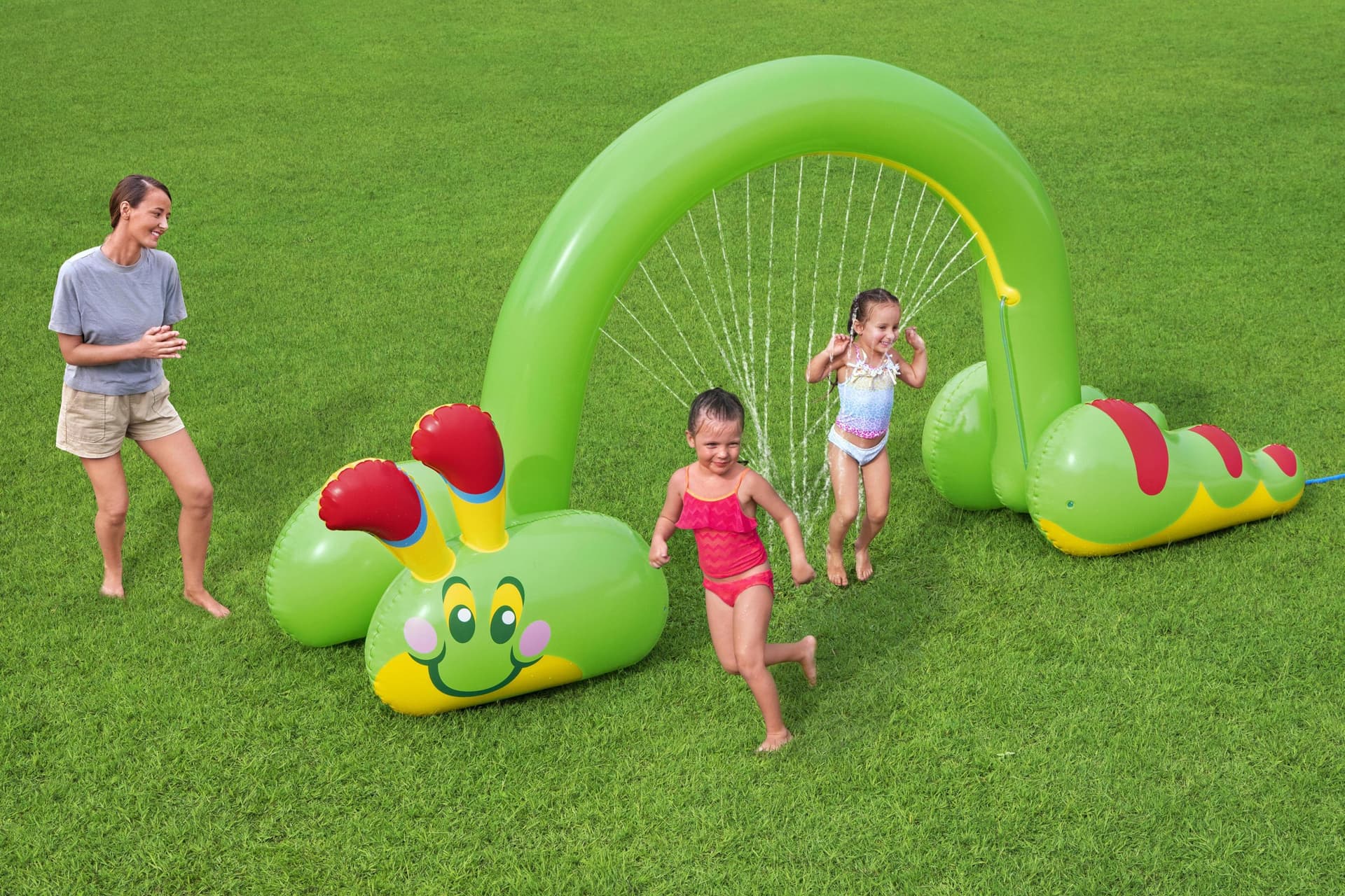 

Bestway 52398 WIELKA BRAMKA/SPRYSKIWACZ OGRODOWY GĄSIENICZKA 3.38m x 1.10m x 1.88m