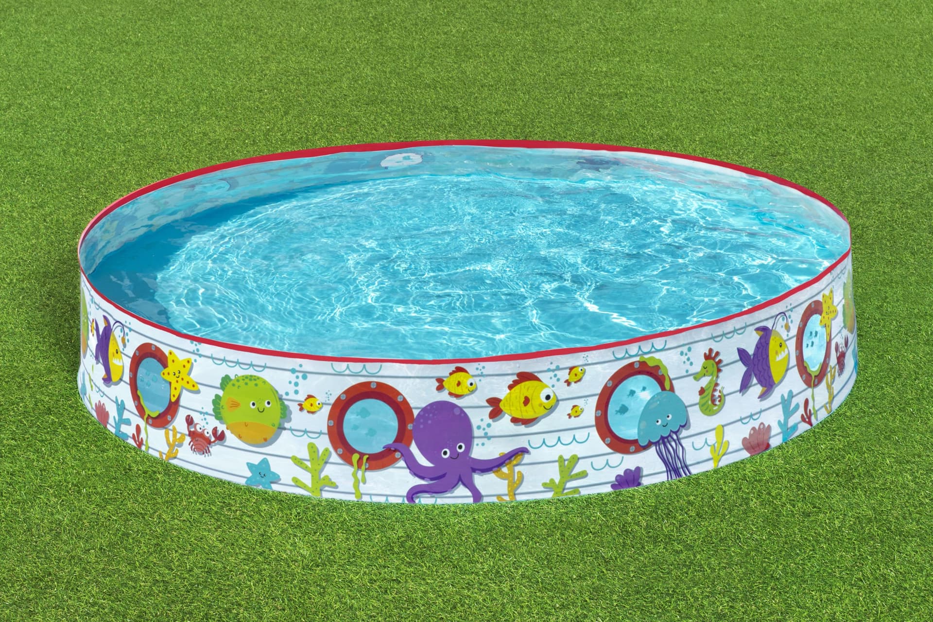 

Bestway 55029 BASENIK ROZPOROWY FILL 'N FUN BURTA STATKU Z OKIENKAMI 152cm x 25cm