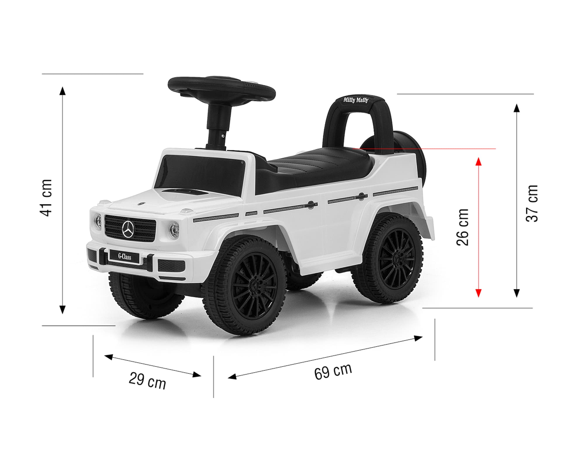 

Pojazd MERCEDES G350d White S