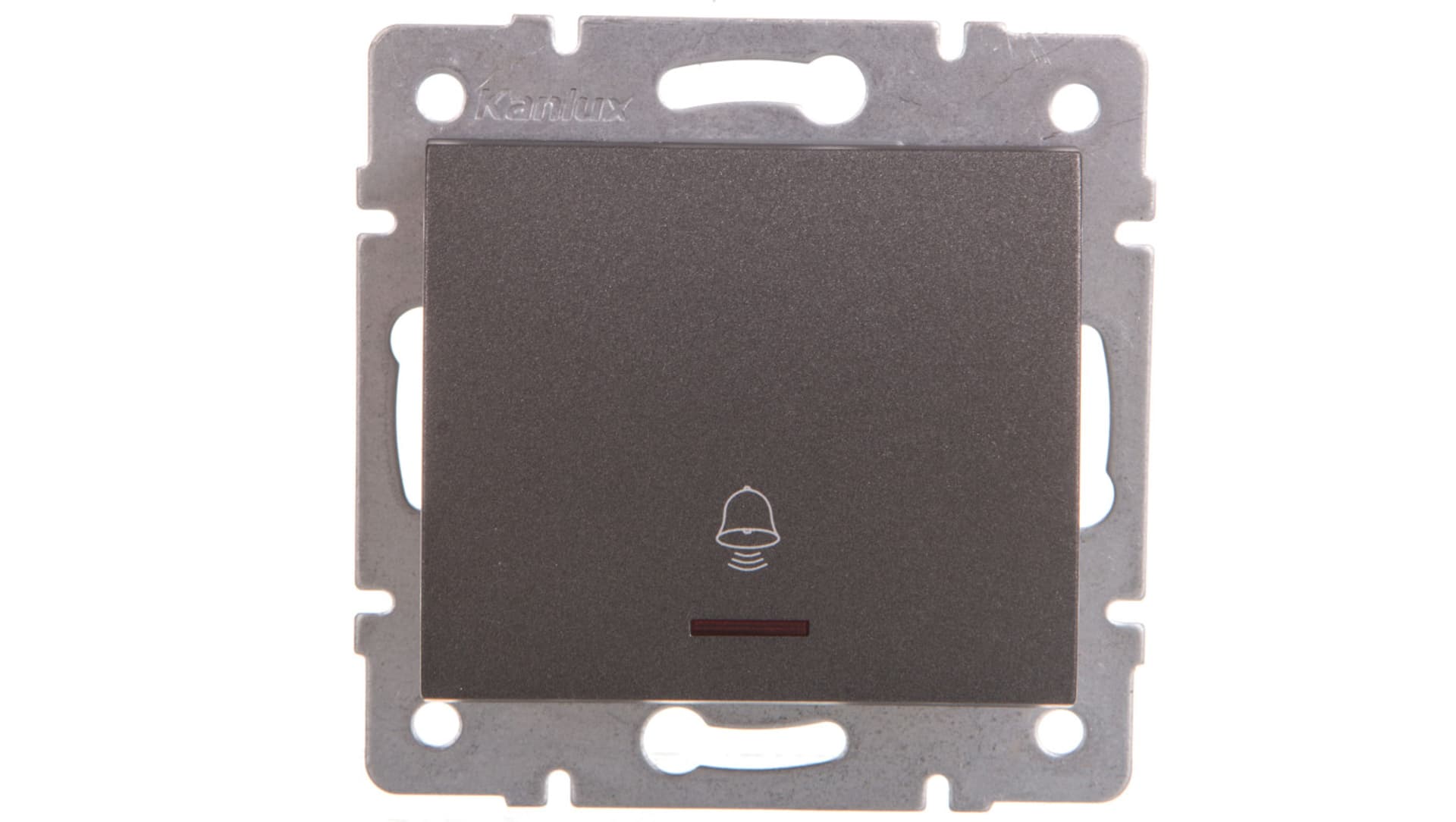 

LOGI Łącznik zwierny dzwonek z LED śrubowy 10AX 250V grafit 021080141 25253
