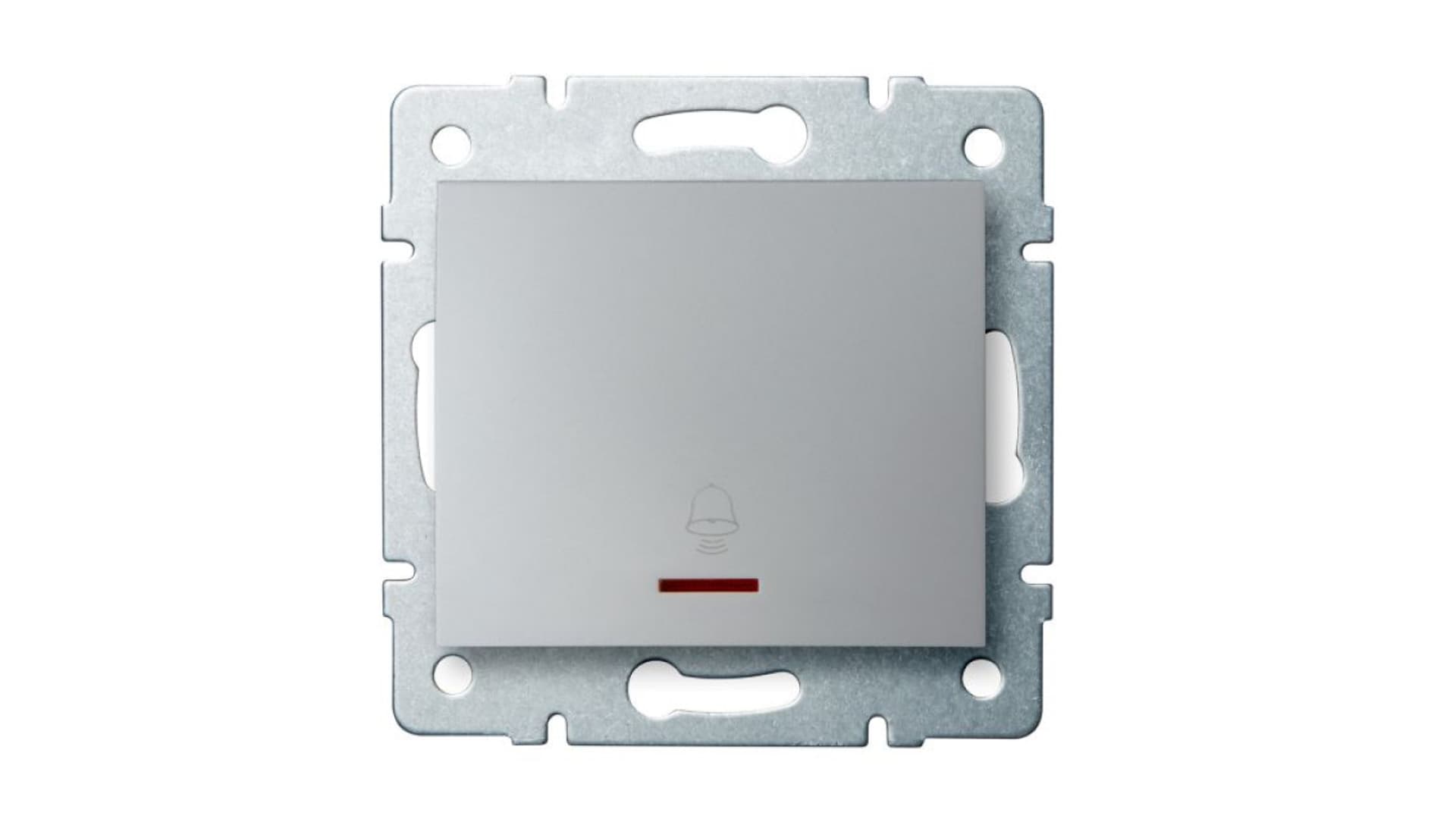 

LOGI Łącznik zwierny dzwonek z LED śrubowy 10AX 250V srebrny 021080143 25194