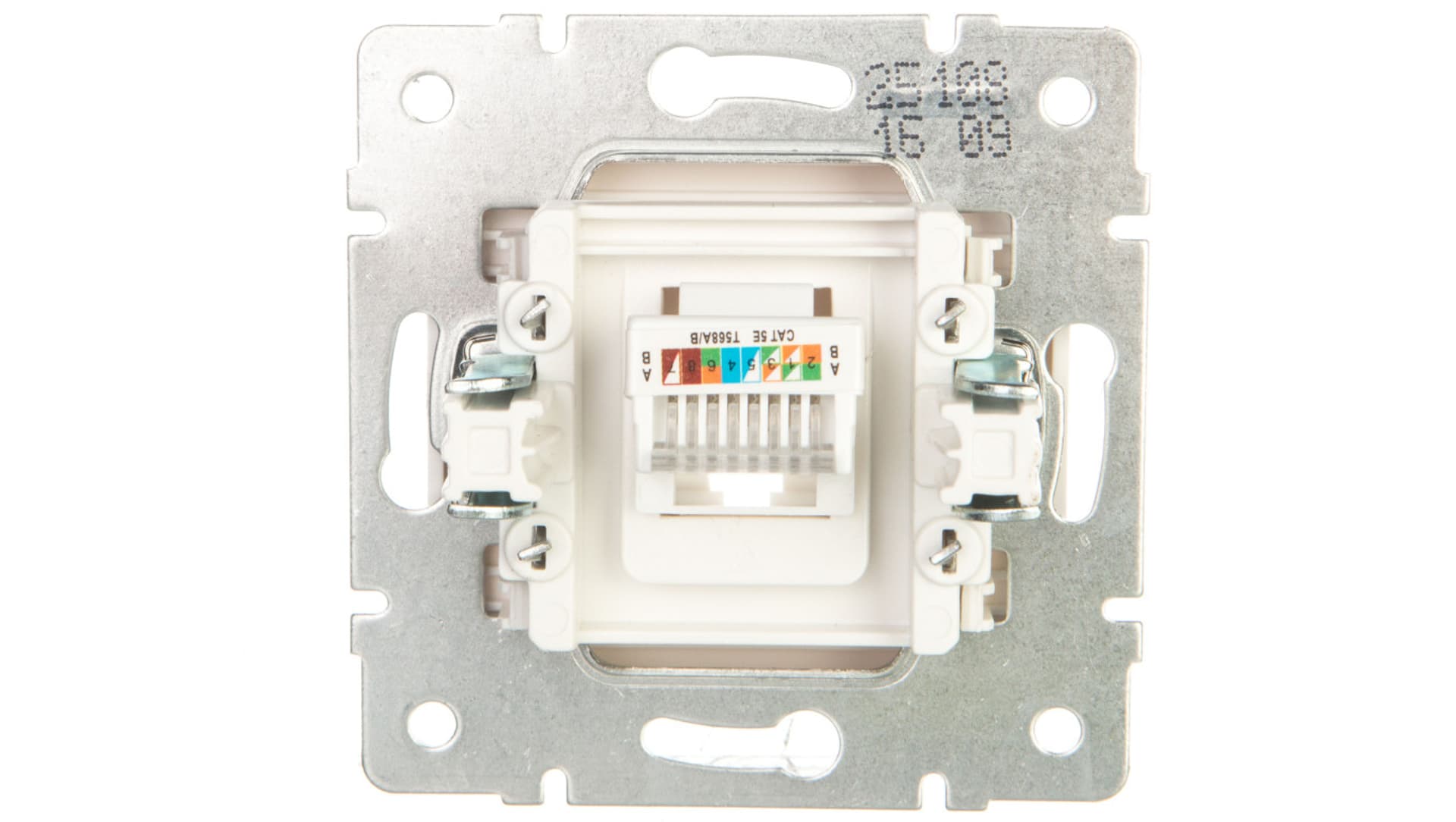 

LOGI Gniazdo komputerowe pojedyncze (RJ45Cat 5e Jack) Biały 021390002 25108, Rj45cat 5e jack) biały 021390002 2510