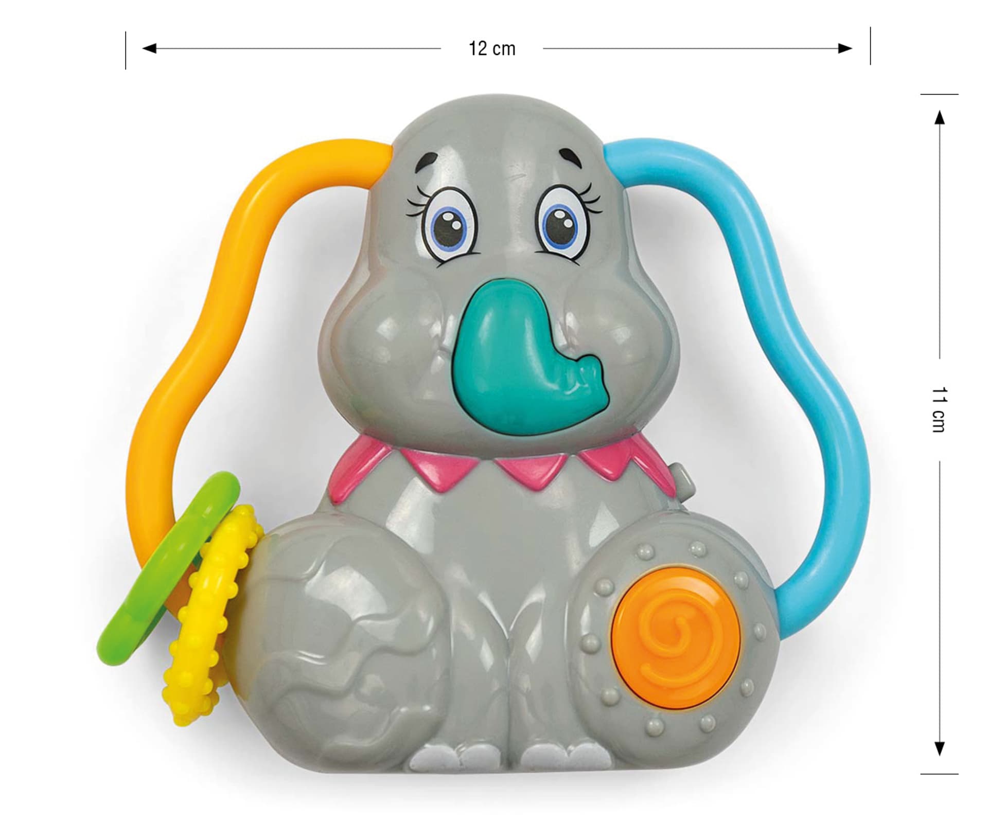 

Muzyczna grzechotka Słonik - Musical elephant - 0889
