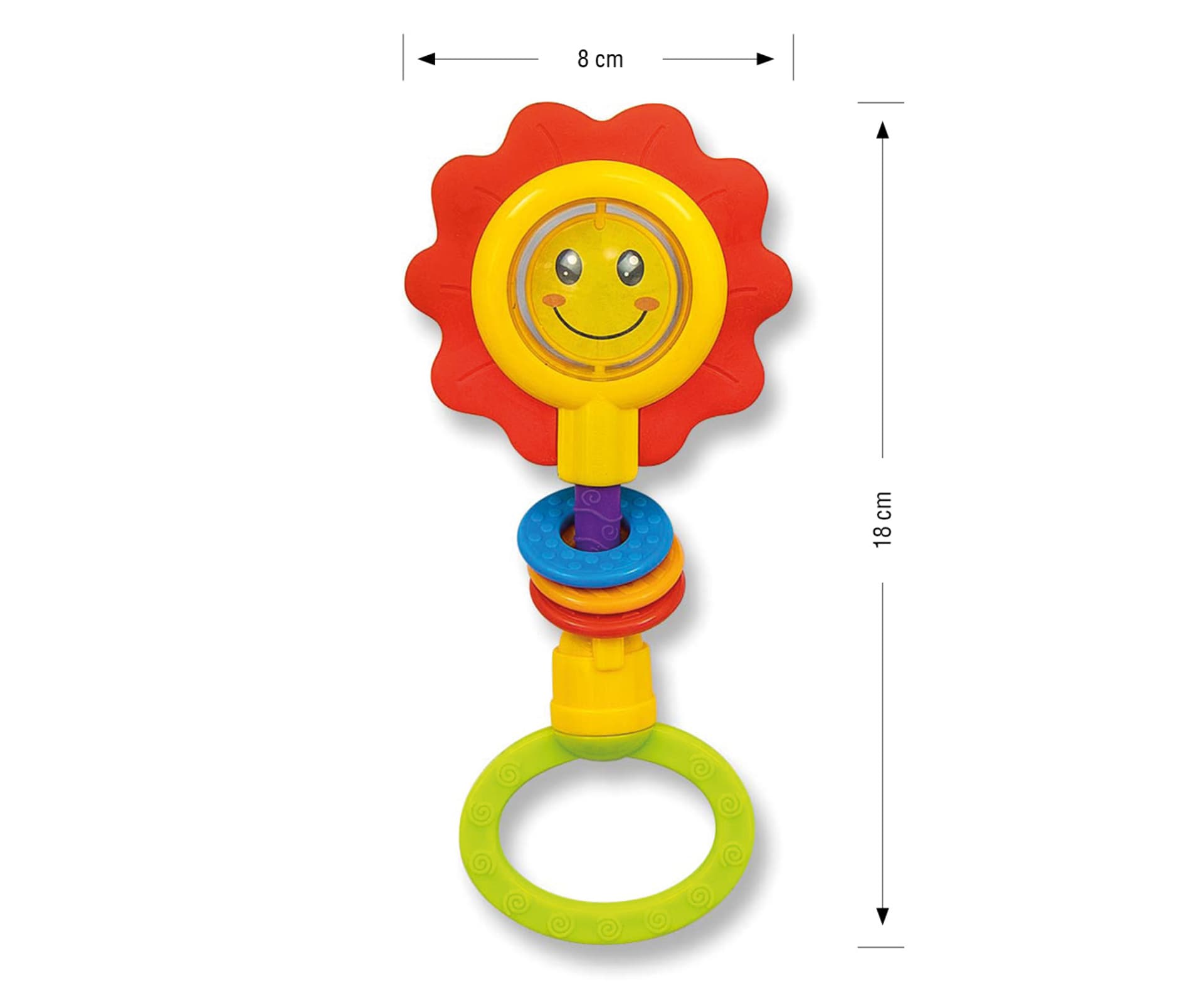 

Grzechotka Kwiatek - Flower rattle - 0692