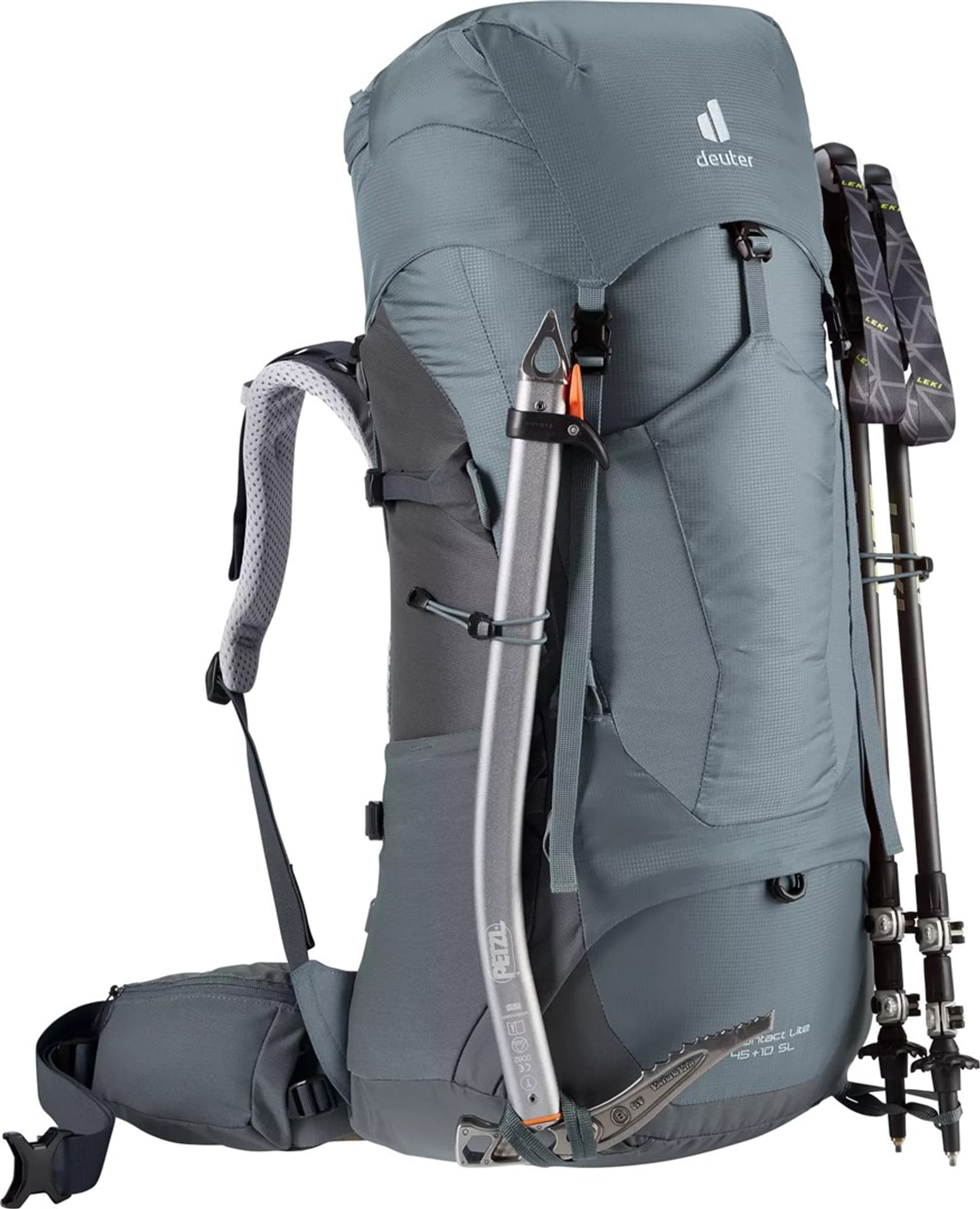 

Plecak trekkingowy Damski Aircontact Lite 45 + 10 SL shale-graphite