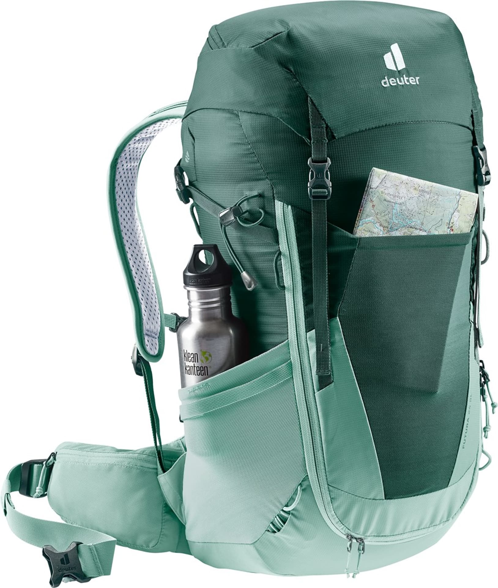 

Plecak turystyczny Damski Deuter Futura 24 SL forest-jade