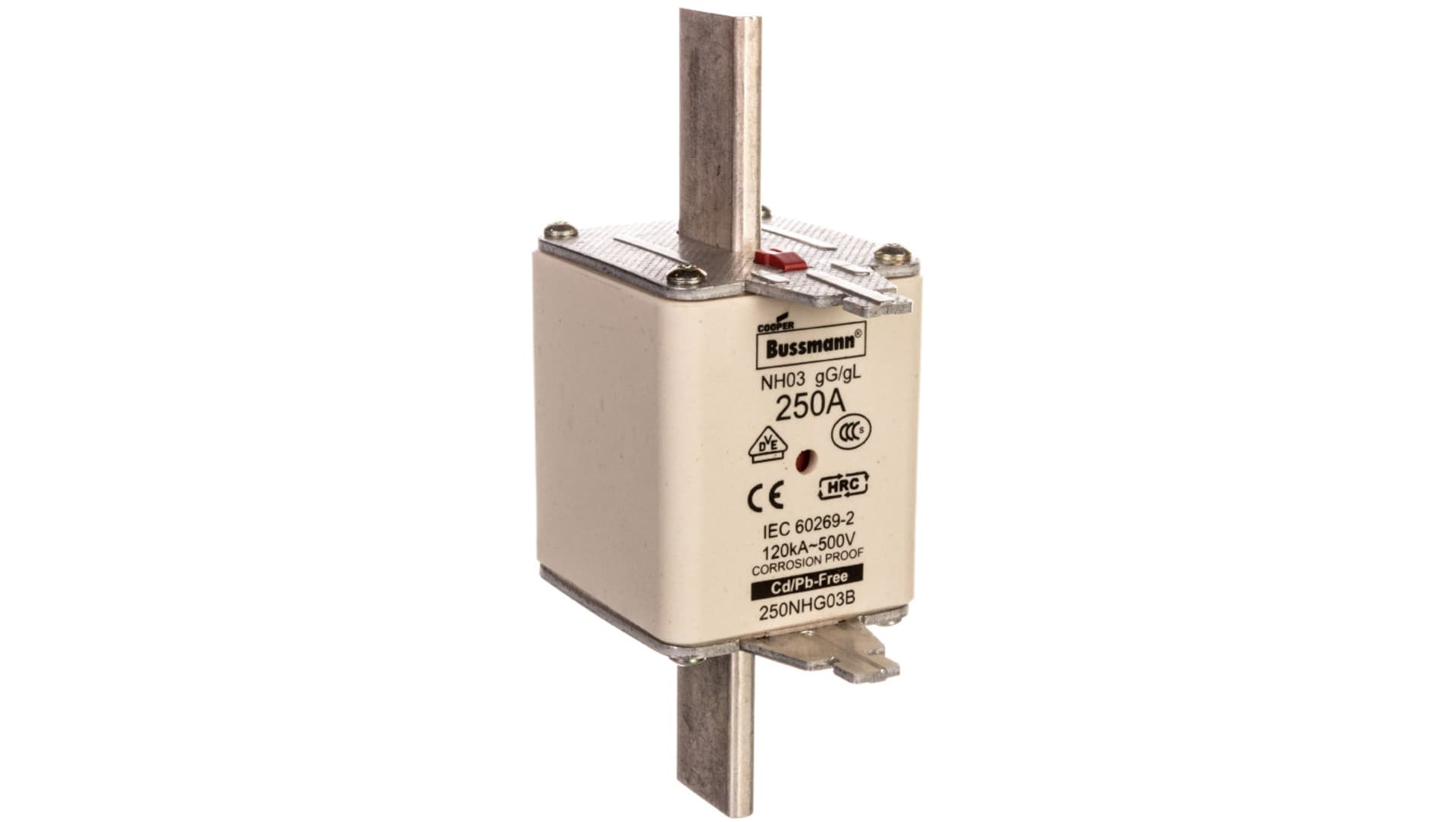 

Wkładka bezpiecznikowa NH3 250A gL/gG 500V 250NHG03B