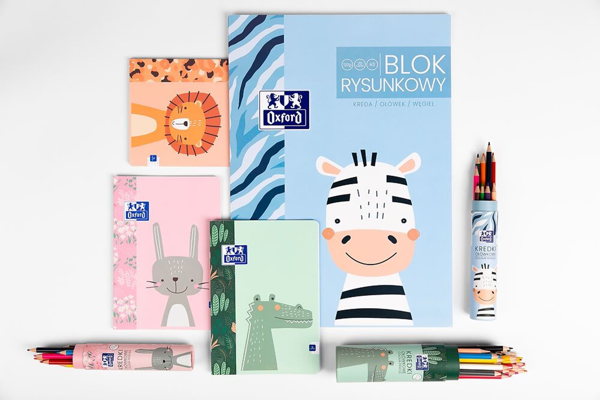 

Blok rysunkowy A3 20k 120g KIDS 400170350 OXFORD