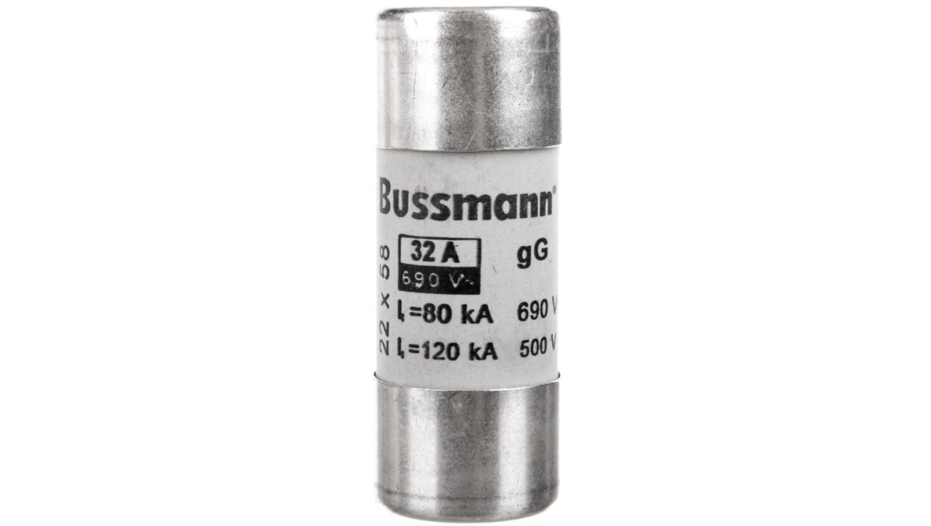 

Wkładka bezpiecznikowa cylindryczna 22x58mm 32A gL/gG 690V C22G32