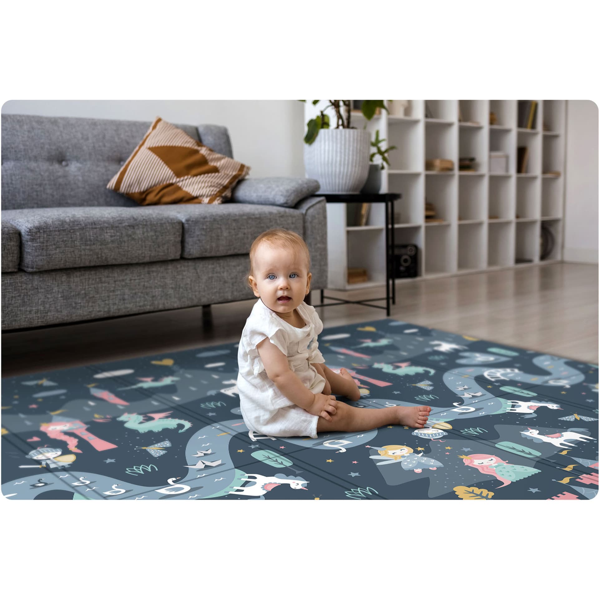 

Mata piankowa składana 200 x 150 x 1 cm Nukido NK-341