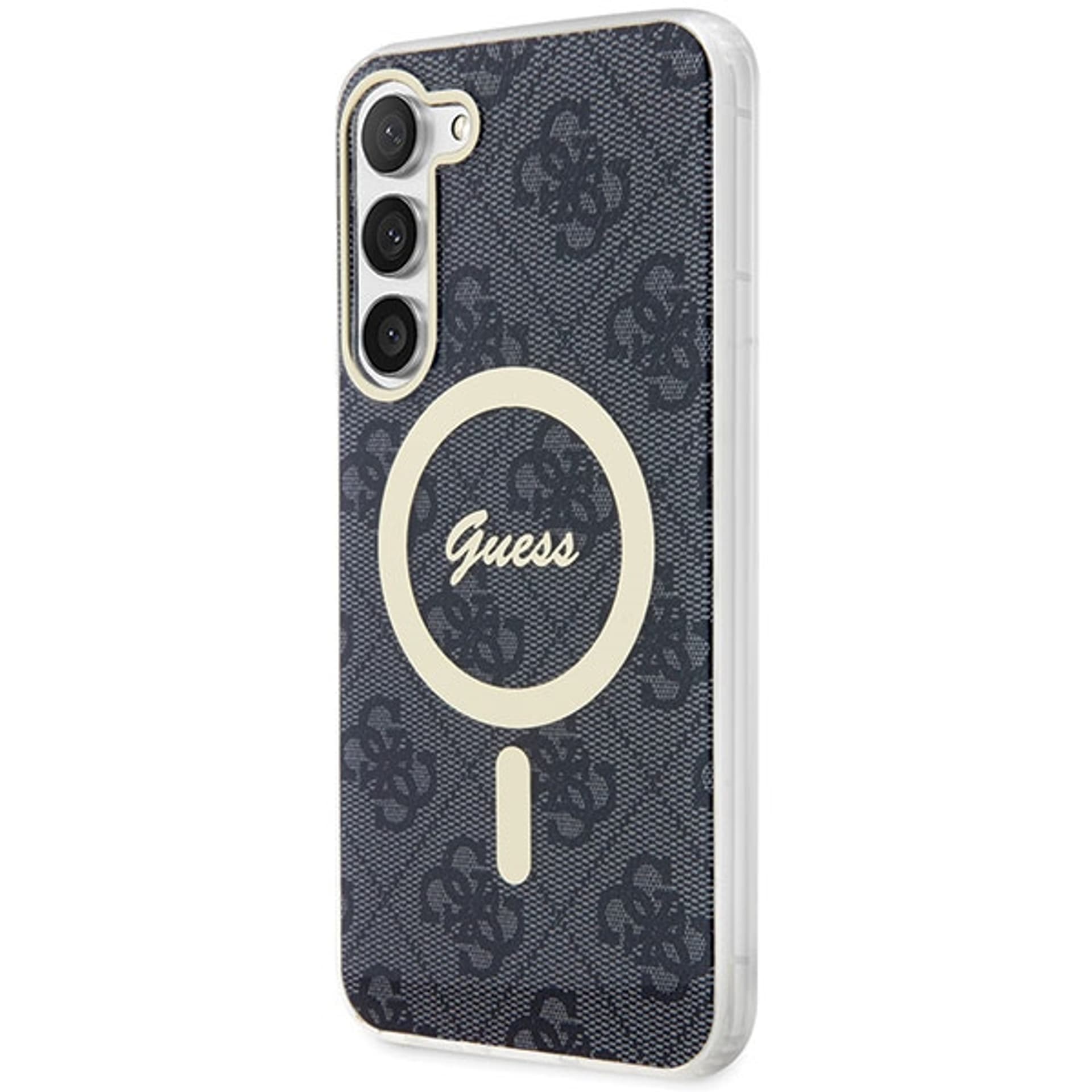 

Guess GUHMS23MH4STK S23+ S916 czarny/black hardcase 4G MagSafe