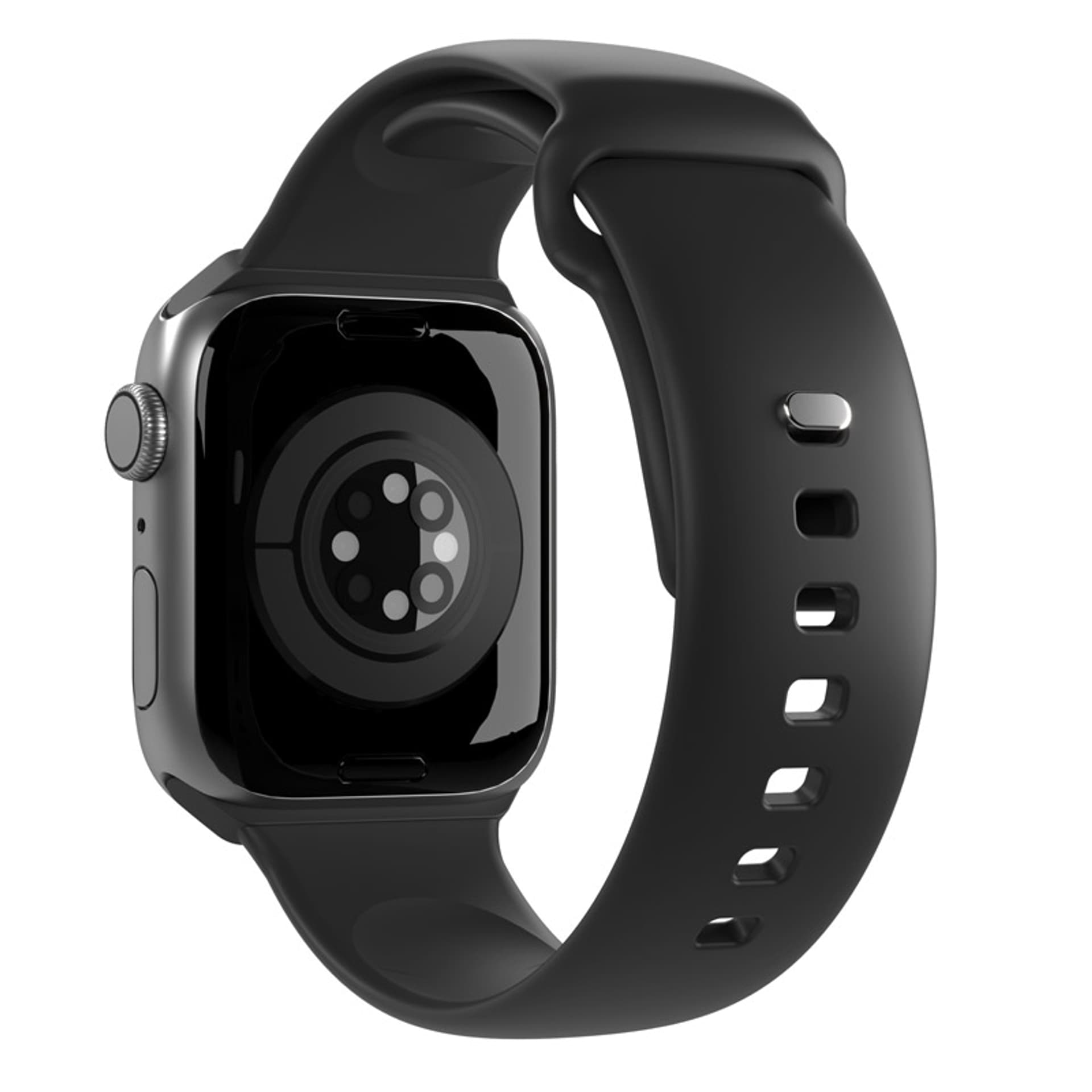 

PURO ICON - Elastyczny pasek do Apple Watch 42/44/45/49 mm (S/M & M/L) (Black)