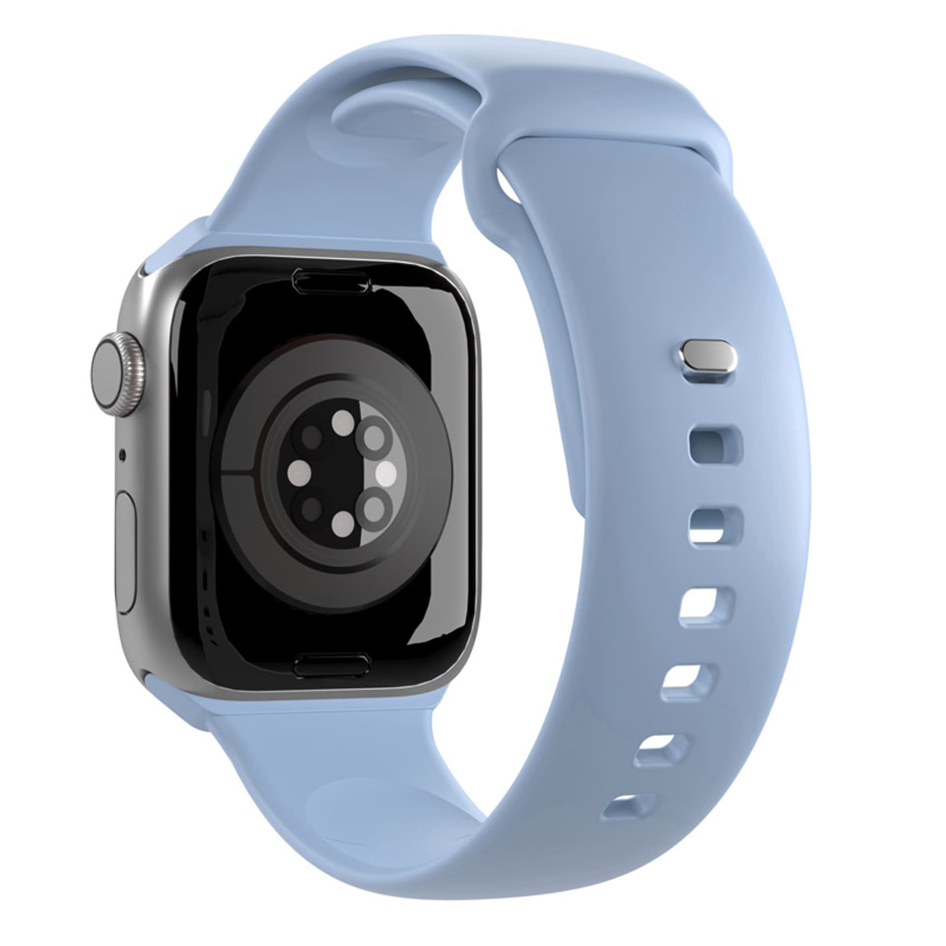 

PURO ICON - Elastyczny pasek do Apple Watch 42/44/45/49 mm (S/M & M/L) (Powder Blue)