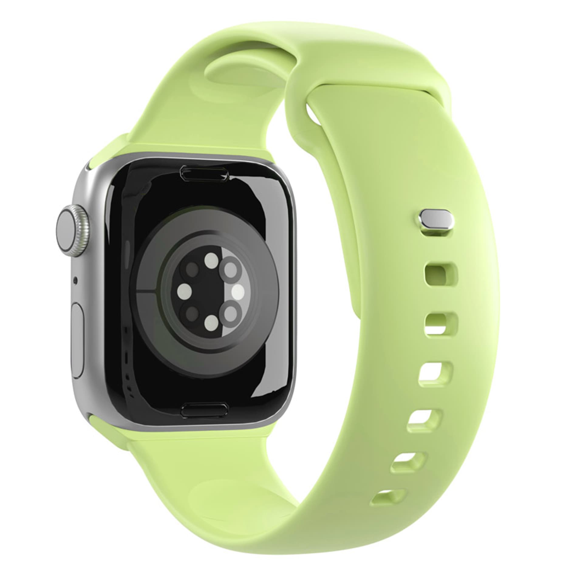 

PURO ICON - Elastyczny pasek do Apple Watch 42/44/45/49 mm (S/M & M/L) (Matcha Green)