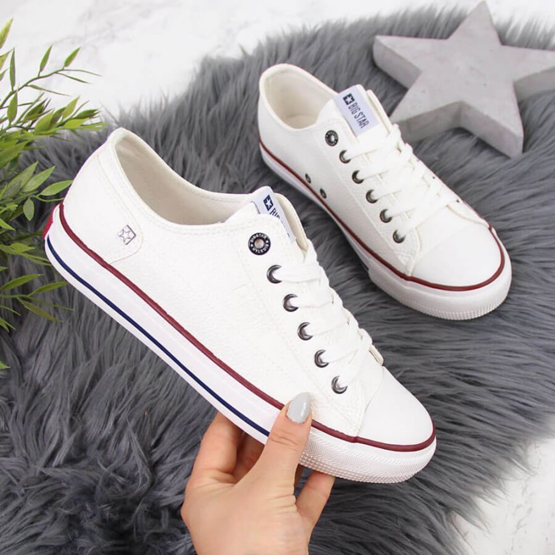 

Buty, tenisówki Big Star W II274 (kolor Biały, rozmiar 38)