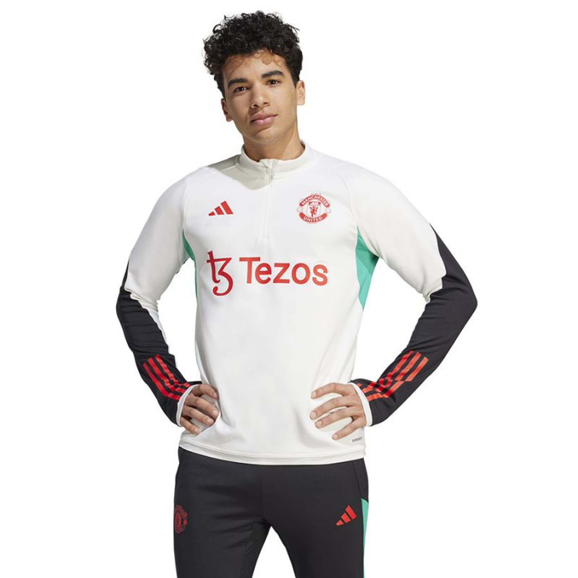 

Bluza adidas Manchester United TR Top M (kolor Biały, rozmiar L)