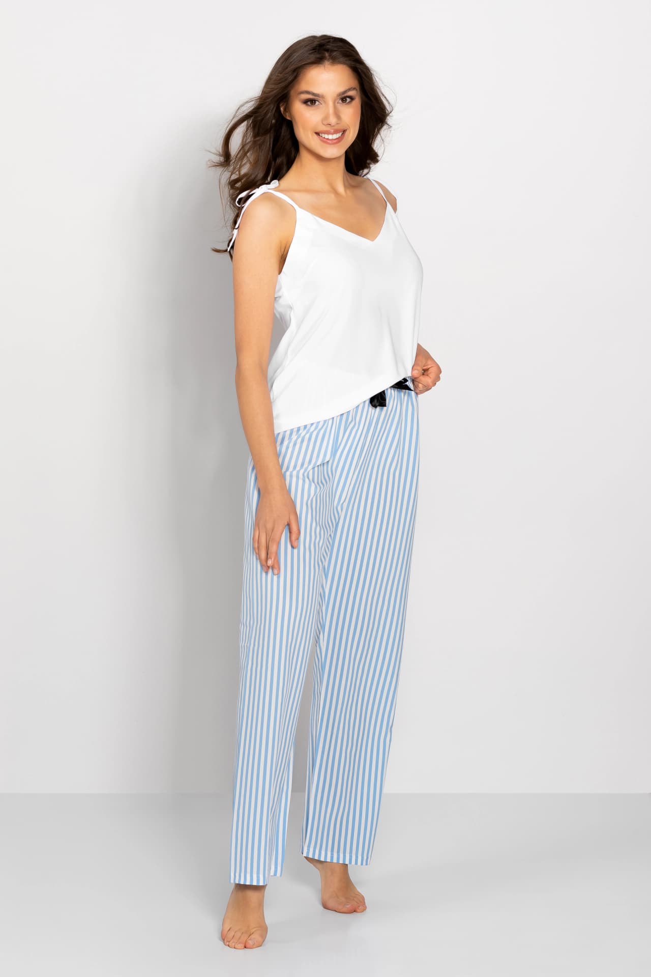 

Piżama Erica White-Baby Blue (Rozmiar S)