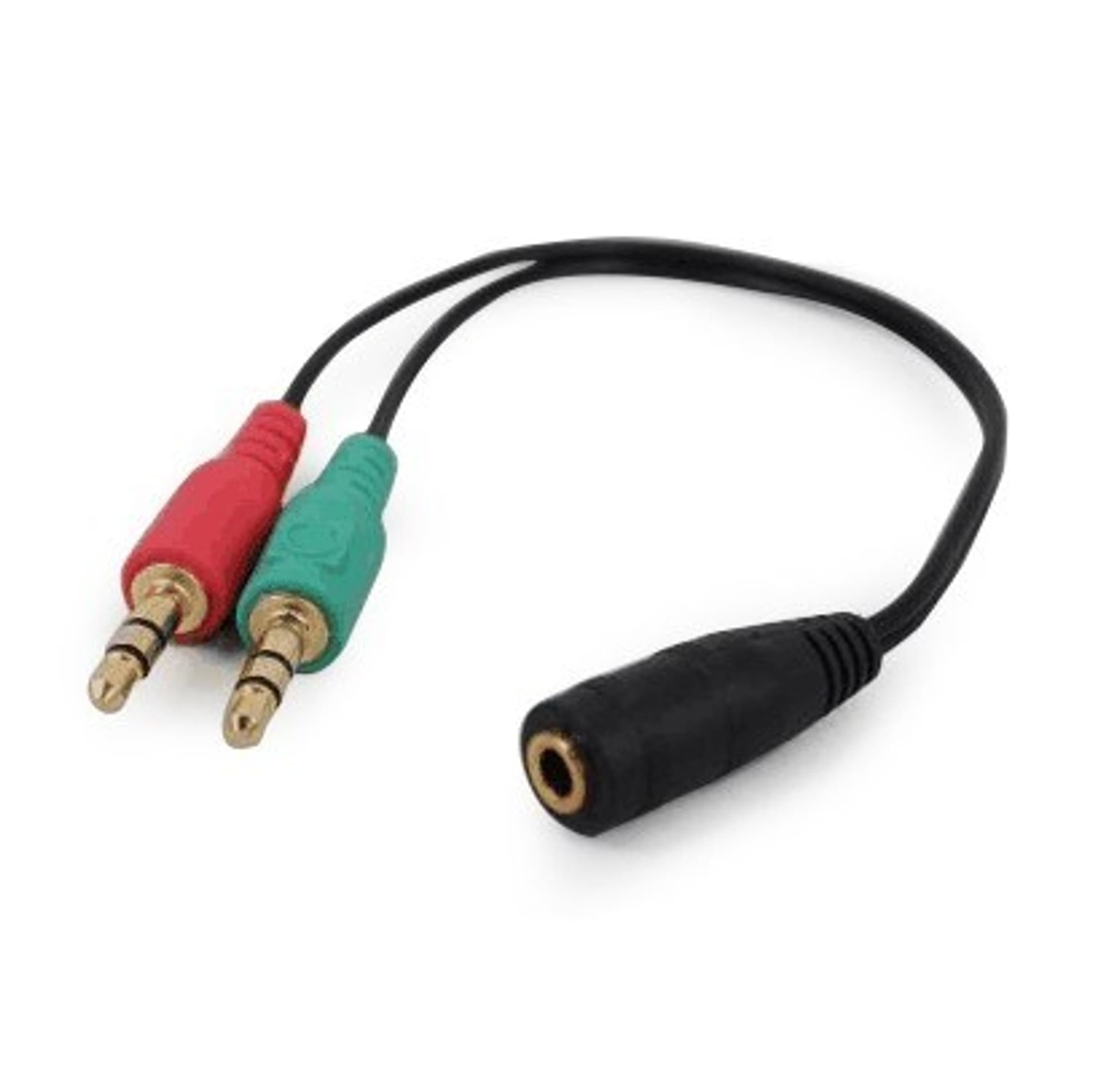 

GEMBIRD CCA-418 0.2m /s1x MiniJack 3.5 mm (gniazdo) 2x MiniJack 3.5 mm (wtyk)