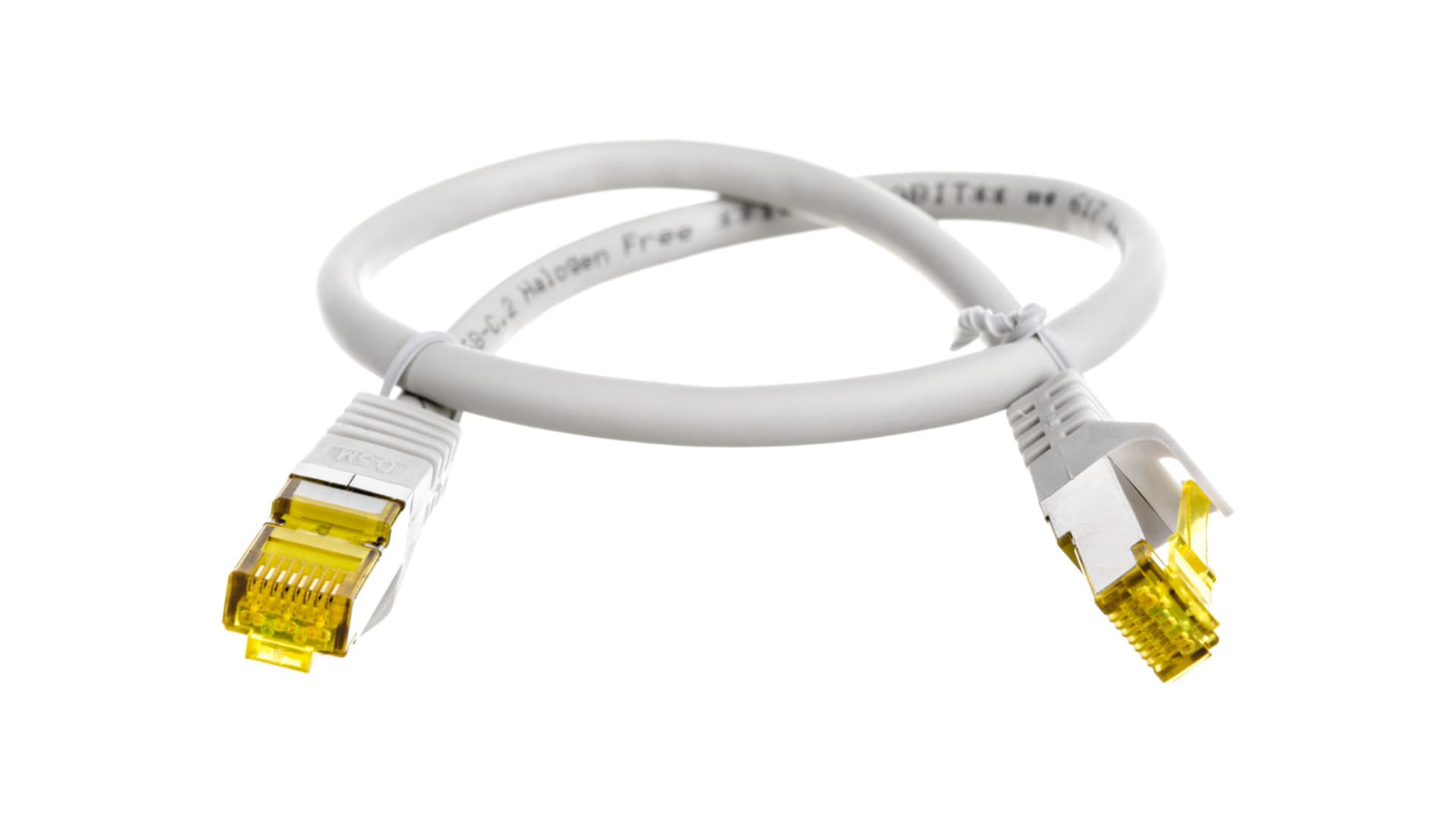 

Kabel krosowy patchcord S/FTP (PiMF) kat.6A LSZH szary 0,5m 91576, Pimf) kat.6a lszh szary 0.5m 9157