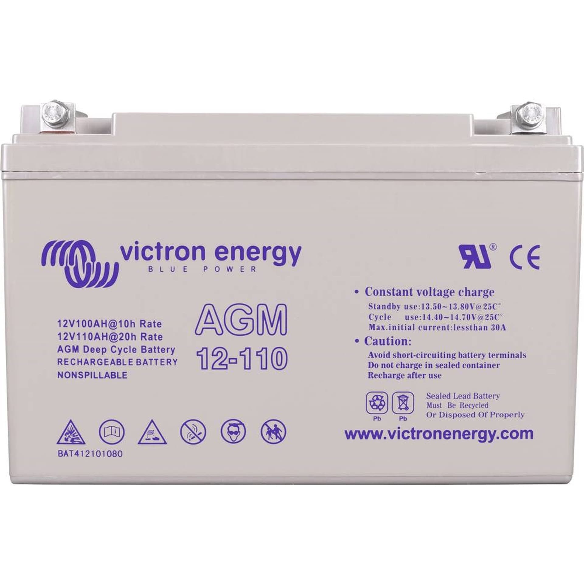 

Akumulator Victron Energy 12V/110Ah Gel Deep Cycle