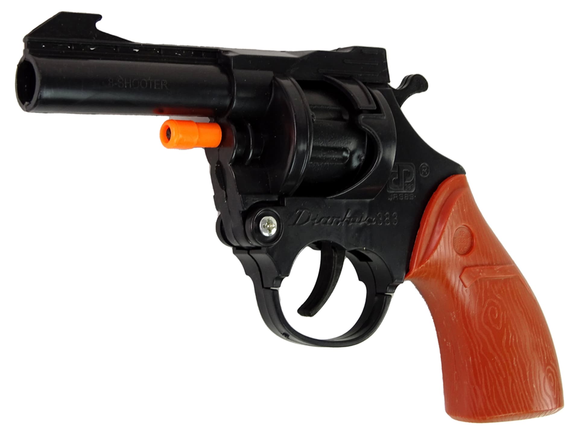 

Pistolet Na Kapiszony Rewolwer Hukowy Czarny